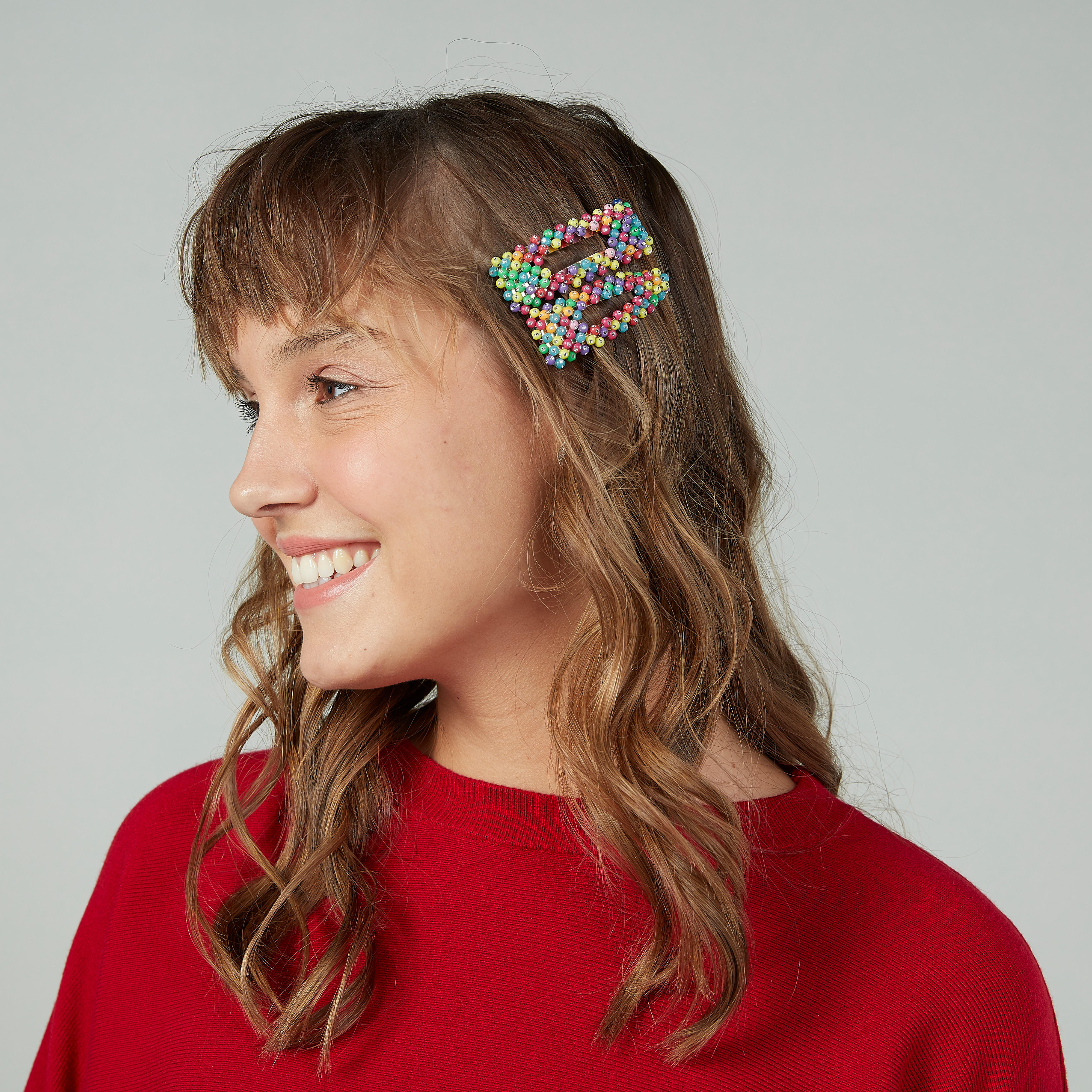 Set of 2 - Textured Hair Clips-women-hairaccessories-image-2