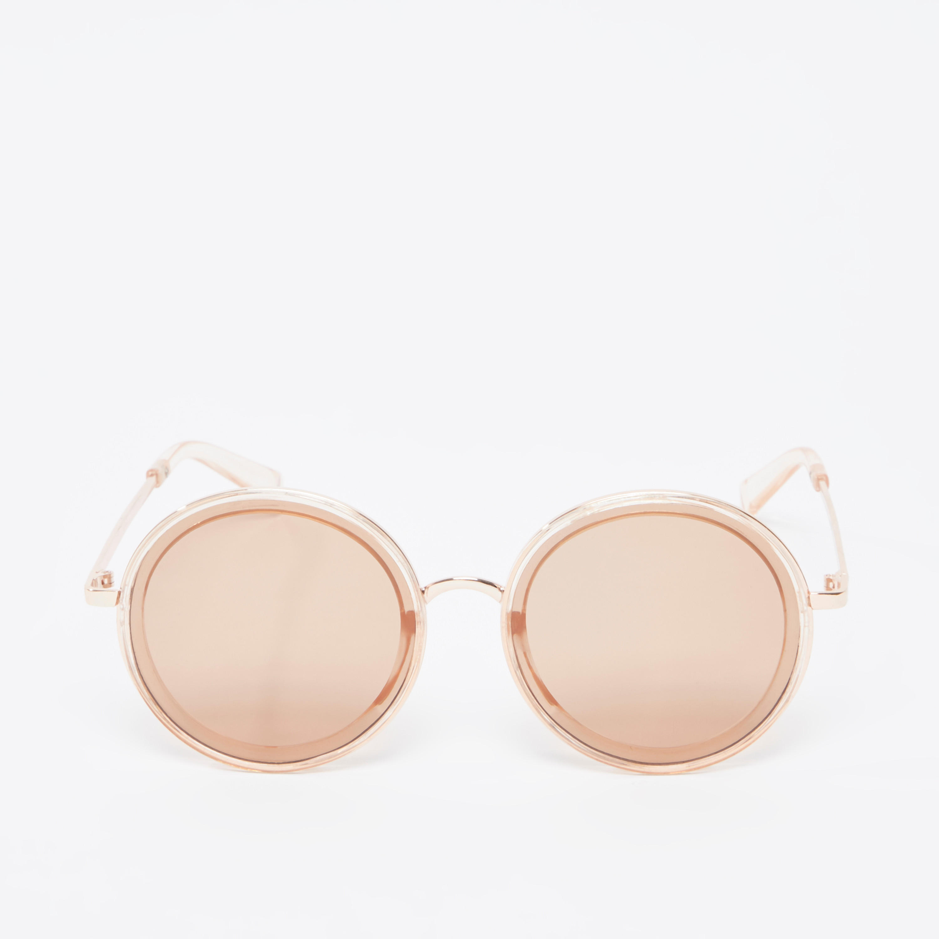 نظّارة شمسية مستديرة بإطار كامل ووسادات أنف-women-sunglasses-image-4