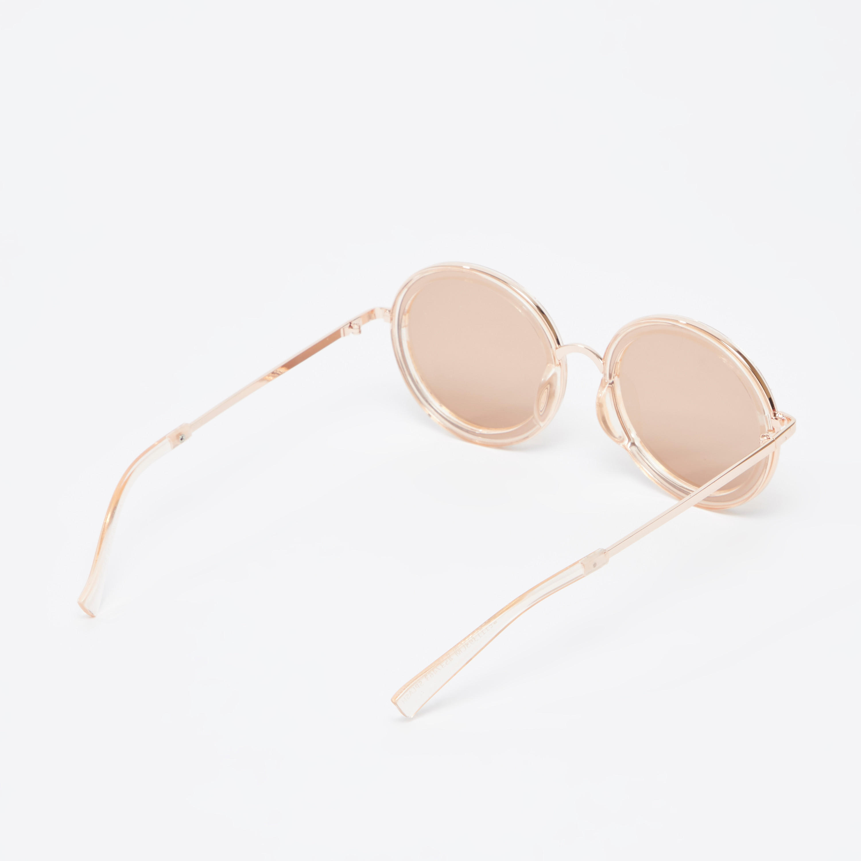 نظّارة شمسية مستديرة بإطار كامل ووسادات أنف-women-sunglasses-image-5
