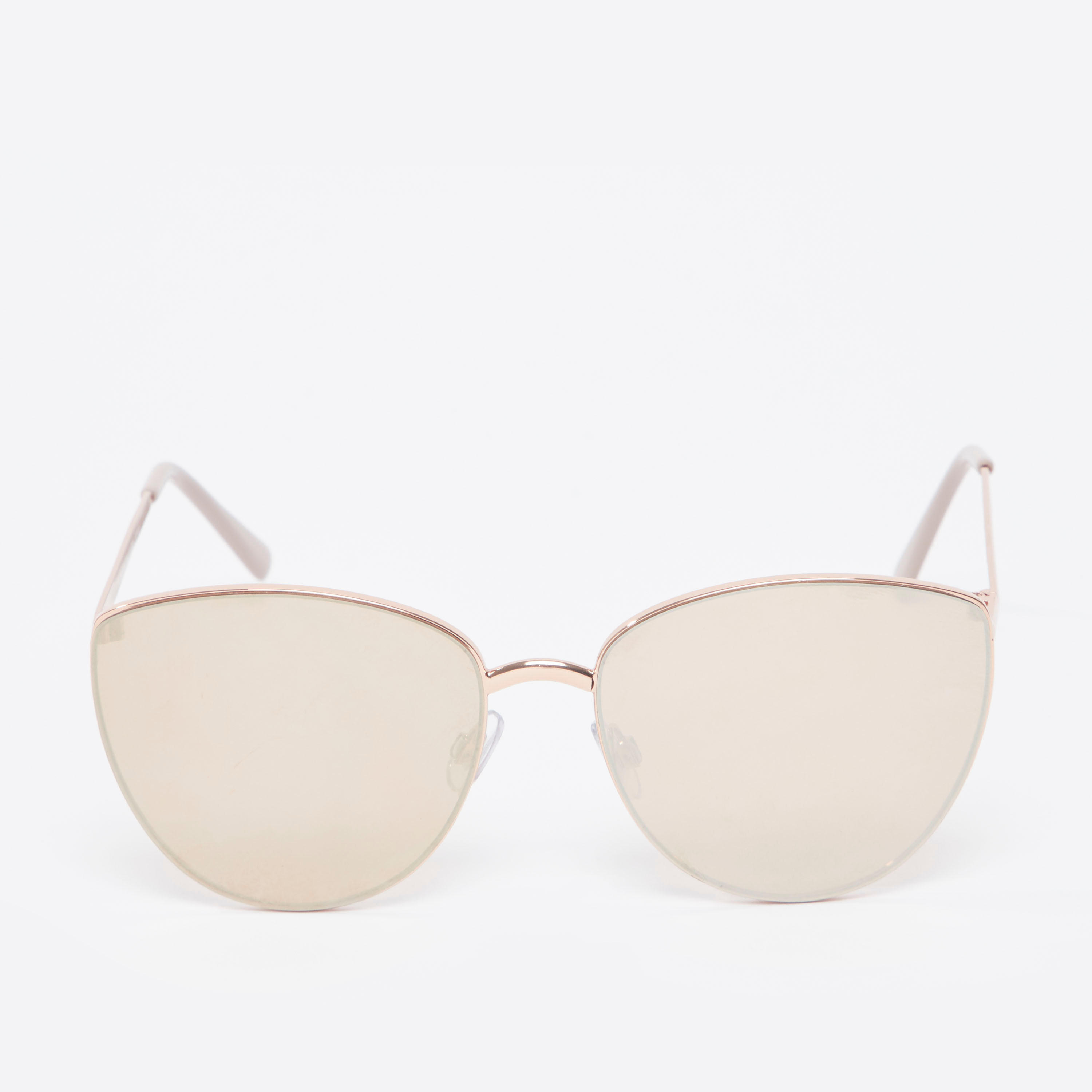 نظّارة شمسية مستديرة بإطار كامل ووسادات أنف-women-sunglasses-image-4