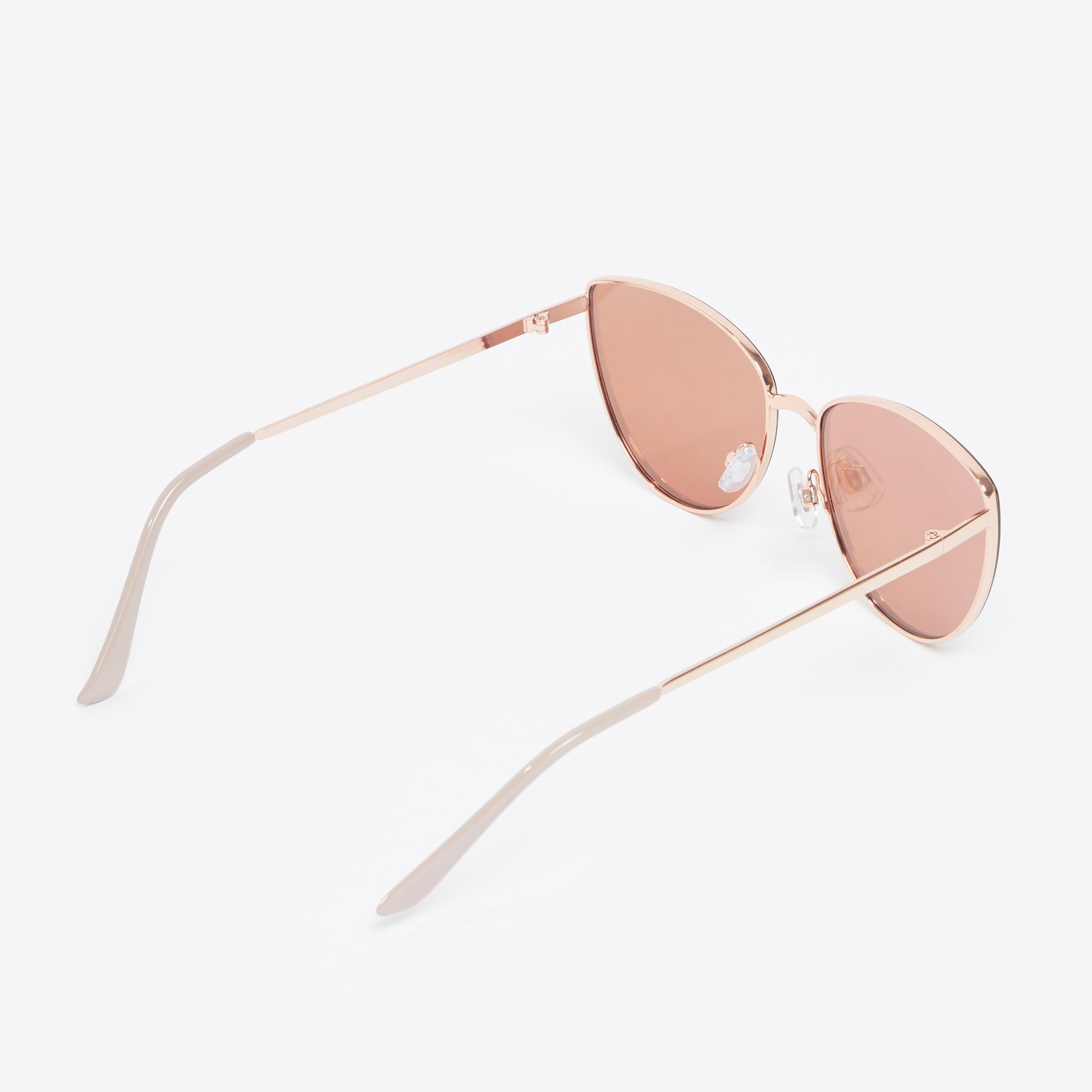 نظّارة شمسية مستديرة بإطار كامل ووسادات أنف-women-sunglasses-image-5