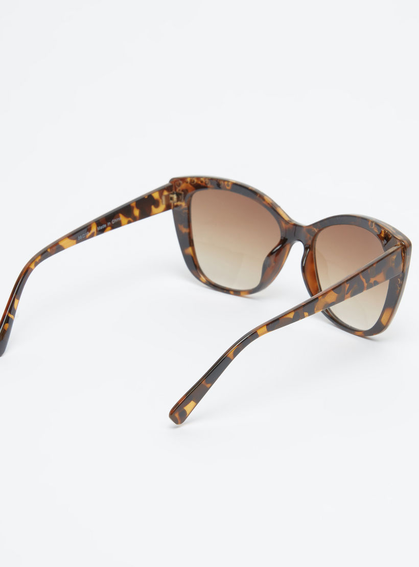 Full Rim Printed Wayfarer Sunglasses with Nose Pads and Stud Detail-women-sunglasses-image-4