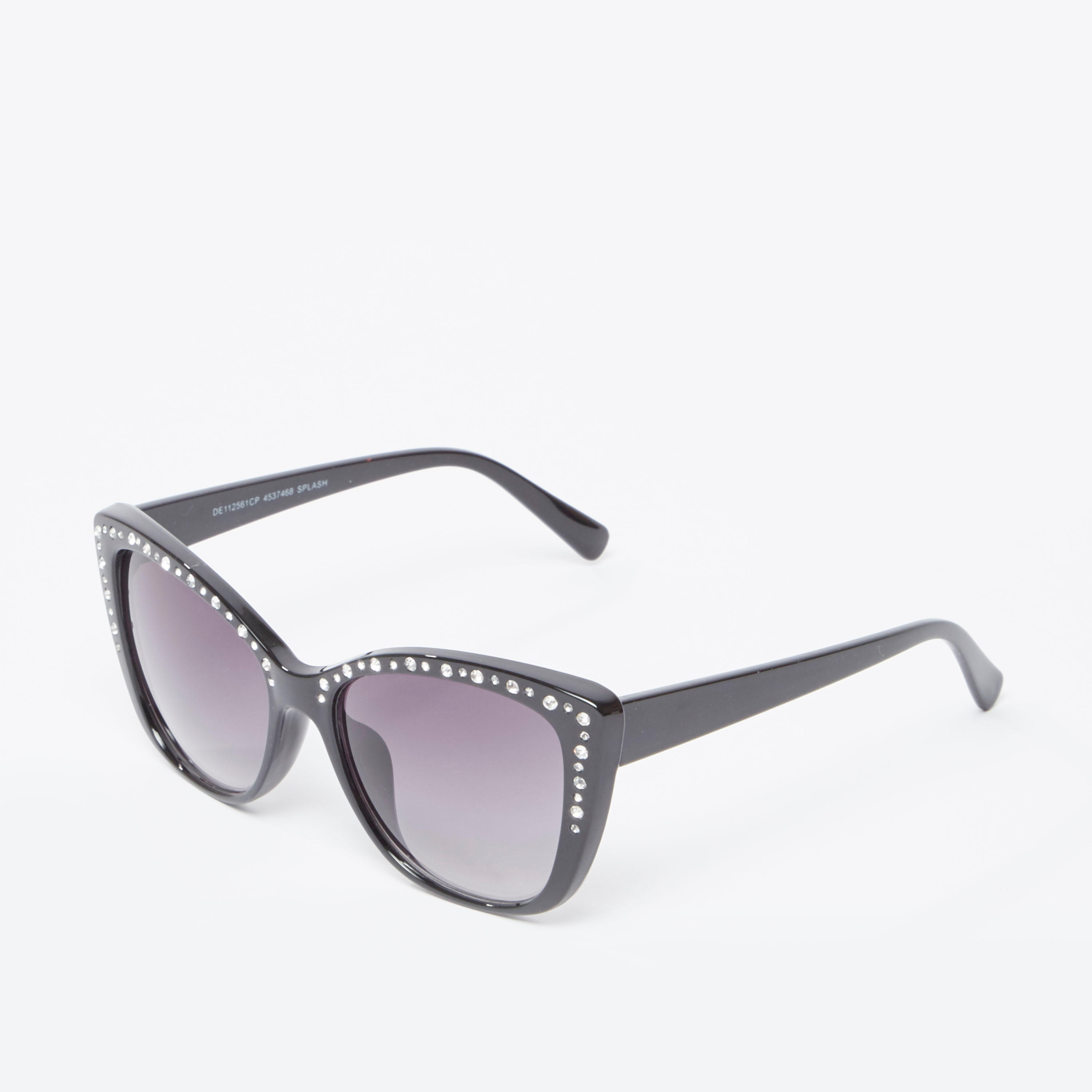 نظارة شمسية واي فيرار بإطار كامل ووسادات أنف بتفاصيل مرصعة-women-sunglasses-image-1