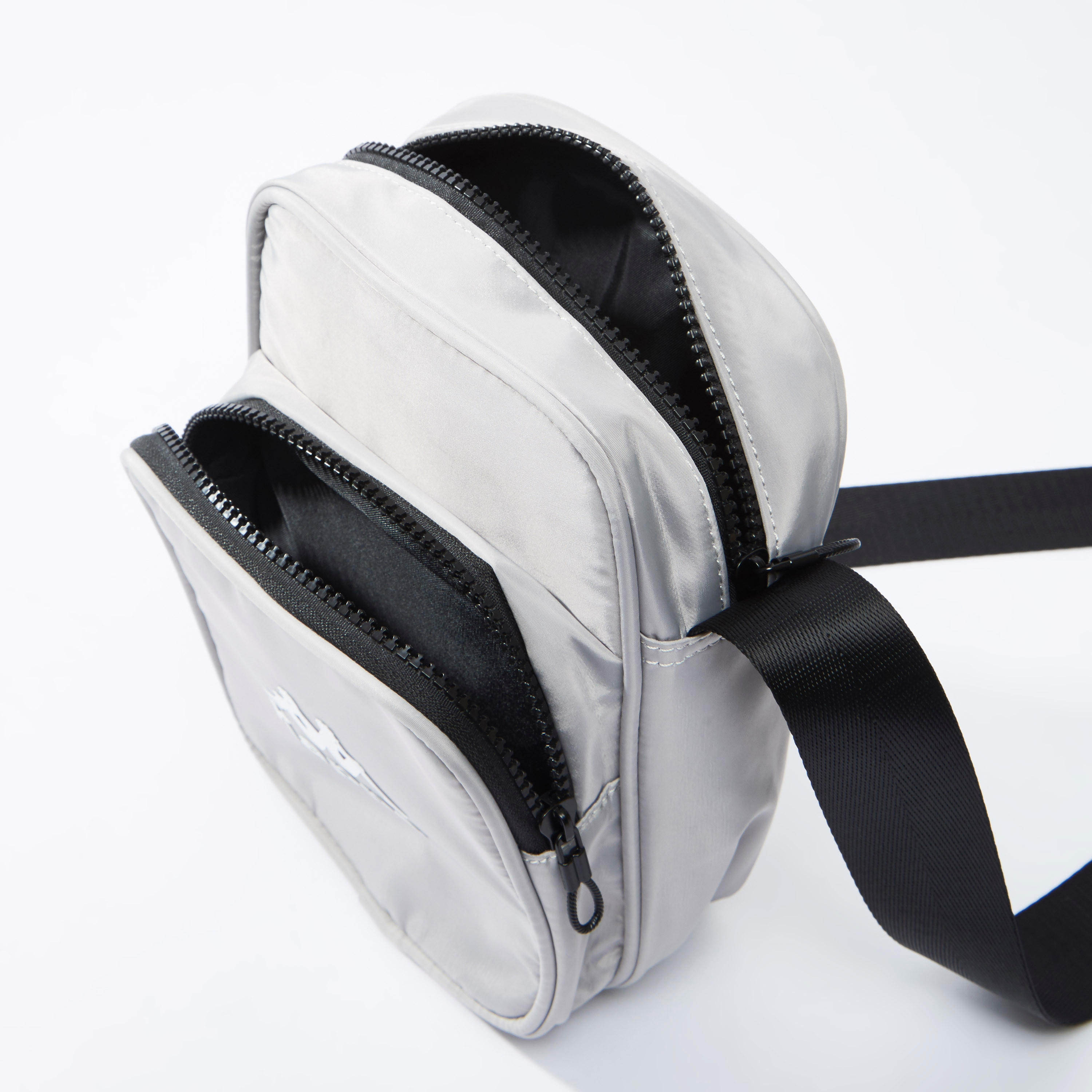 Kappa Plain Crossbody Bag with Adjustable Strap-men-bags-image-5