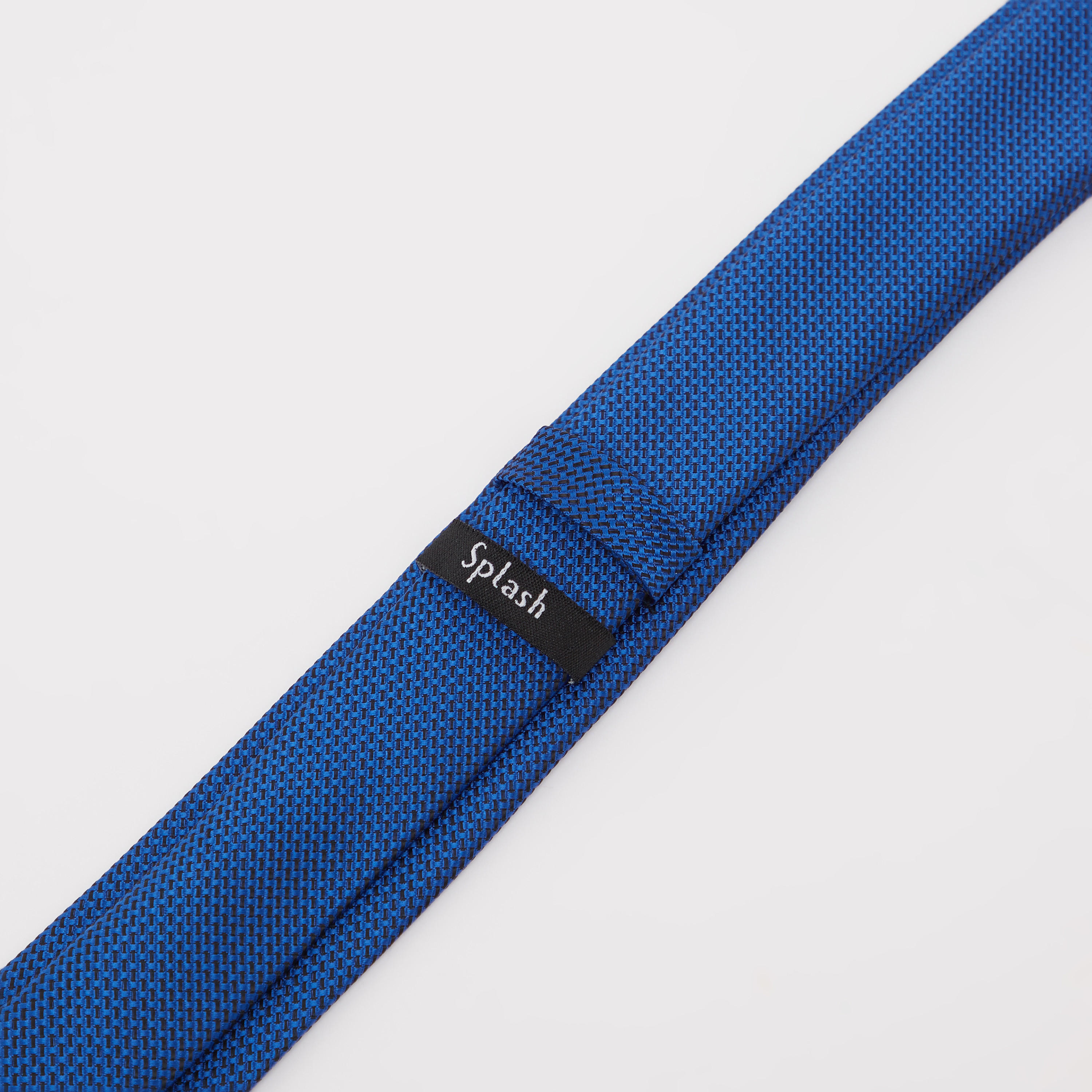 Textured Regular Necktie with Keeper Loop-men-tiesandcufflinks-pocketsquares-image-3