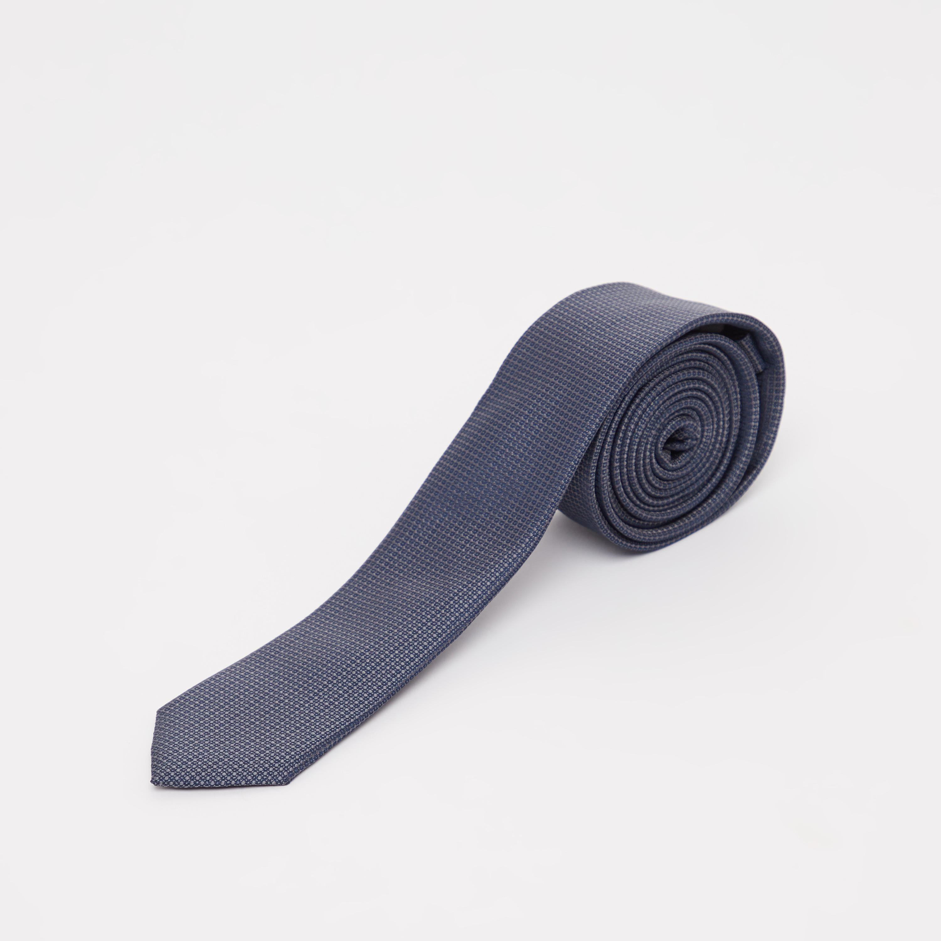 ربطة عنق عادية بارزة الملمس بمشبك تثبيت-men-tiesandcufflinks-pocketsquares-image-4