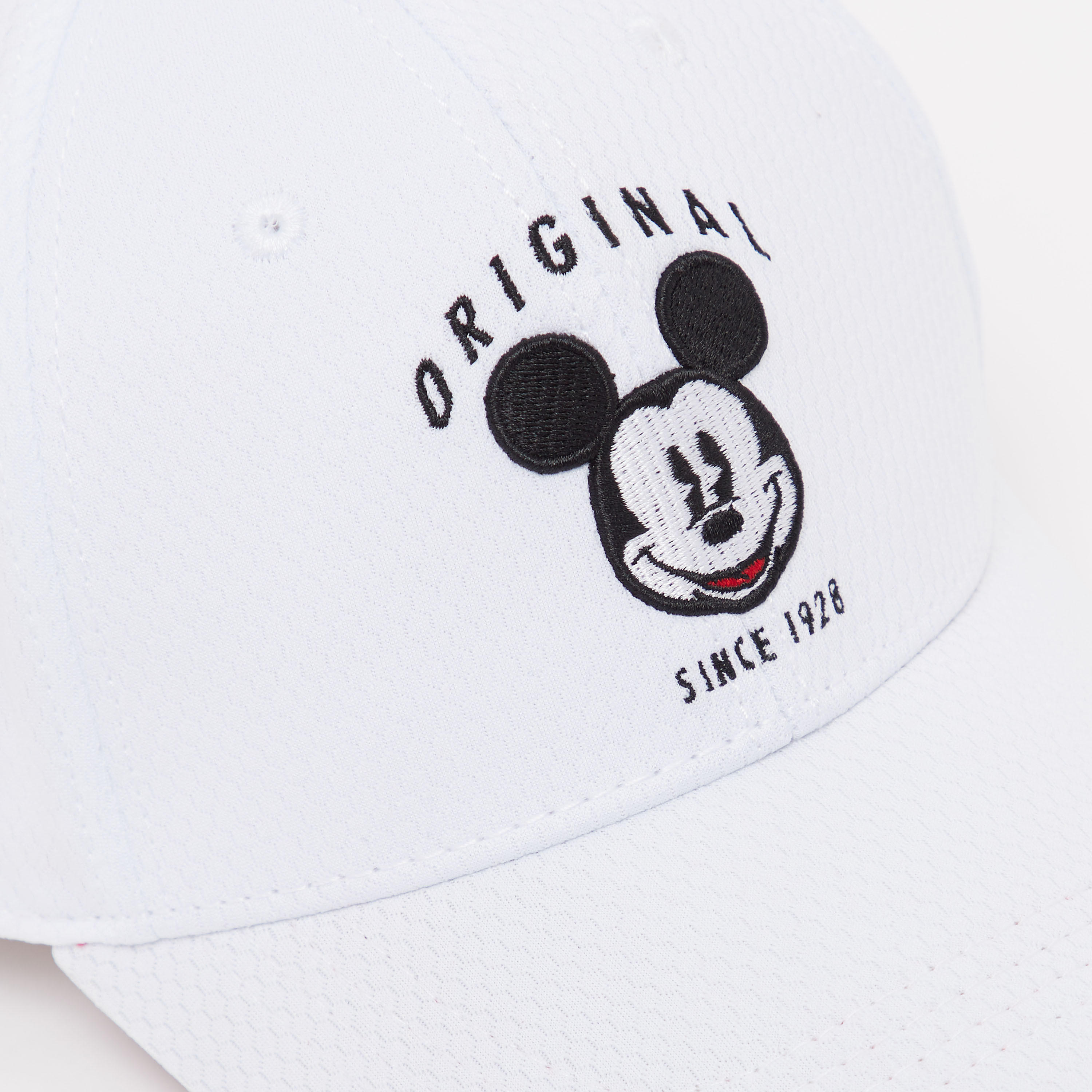 Mickey Mouse Printed Cap with Snap Closure-men-caps-image-3