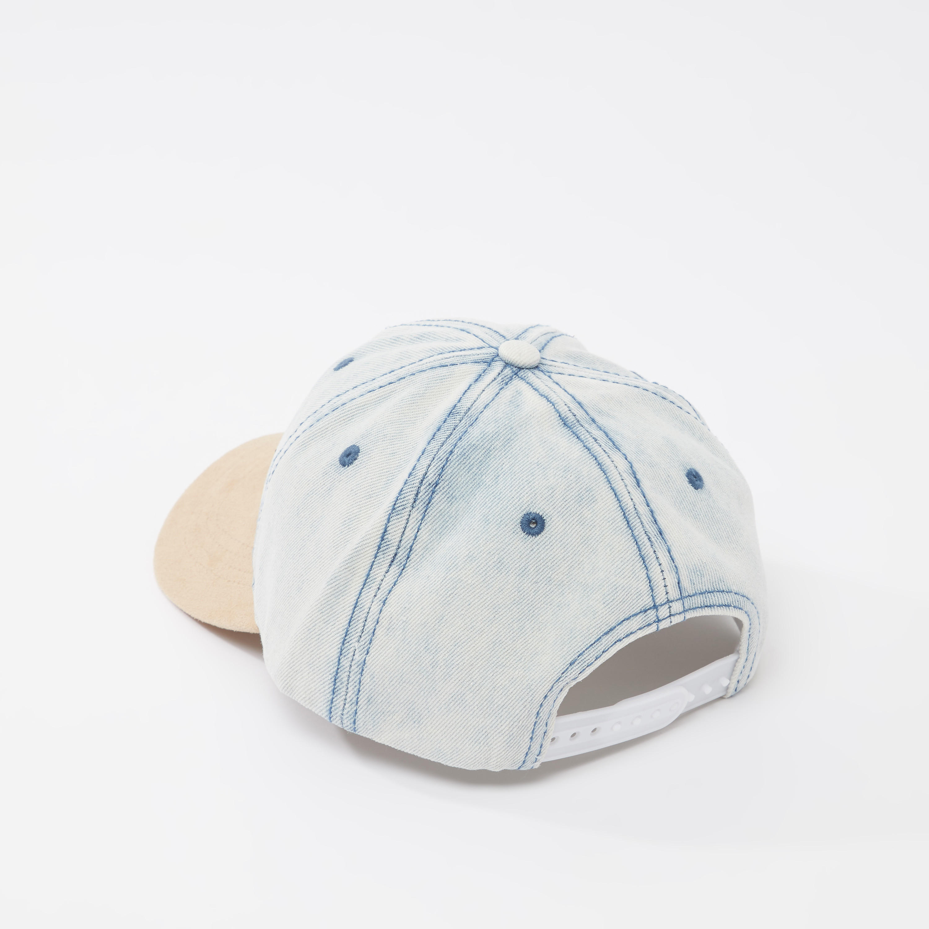 Friends Embroidered Cap with Snap Closure-men-caps-image-4