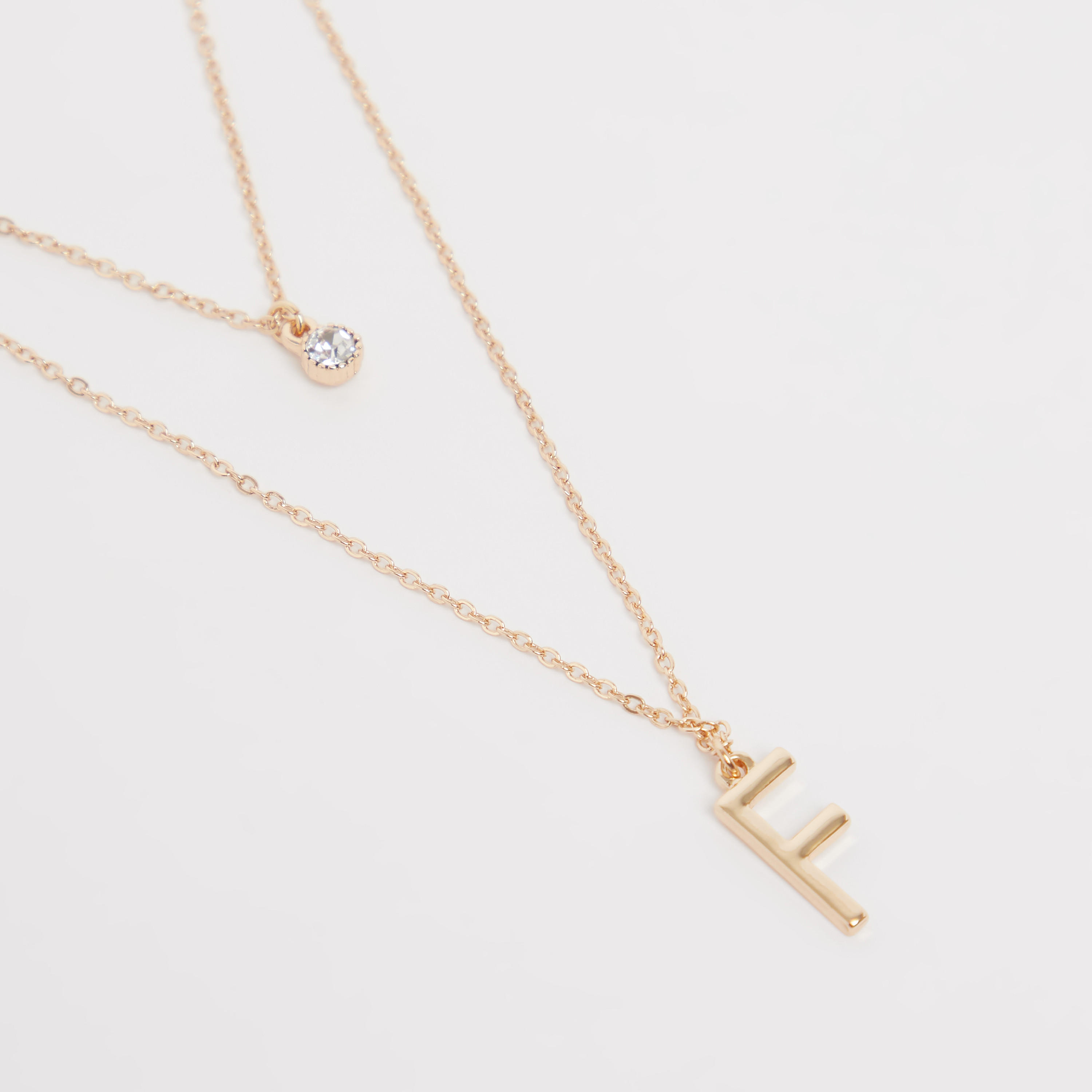 عقد مزيّن متعدّد الطبقات بمشبك إغلاق-women-watchesandjewellery-jewellery-necklacesandpendants-image-2