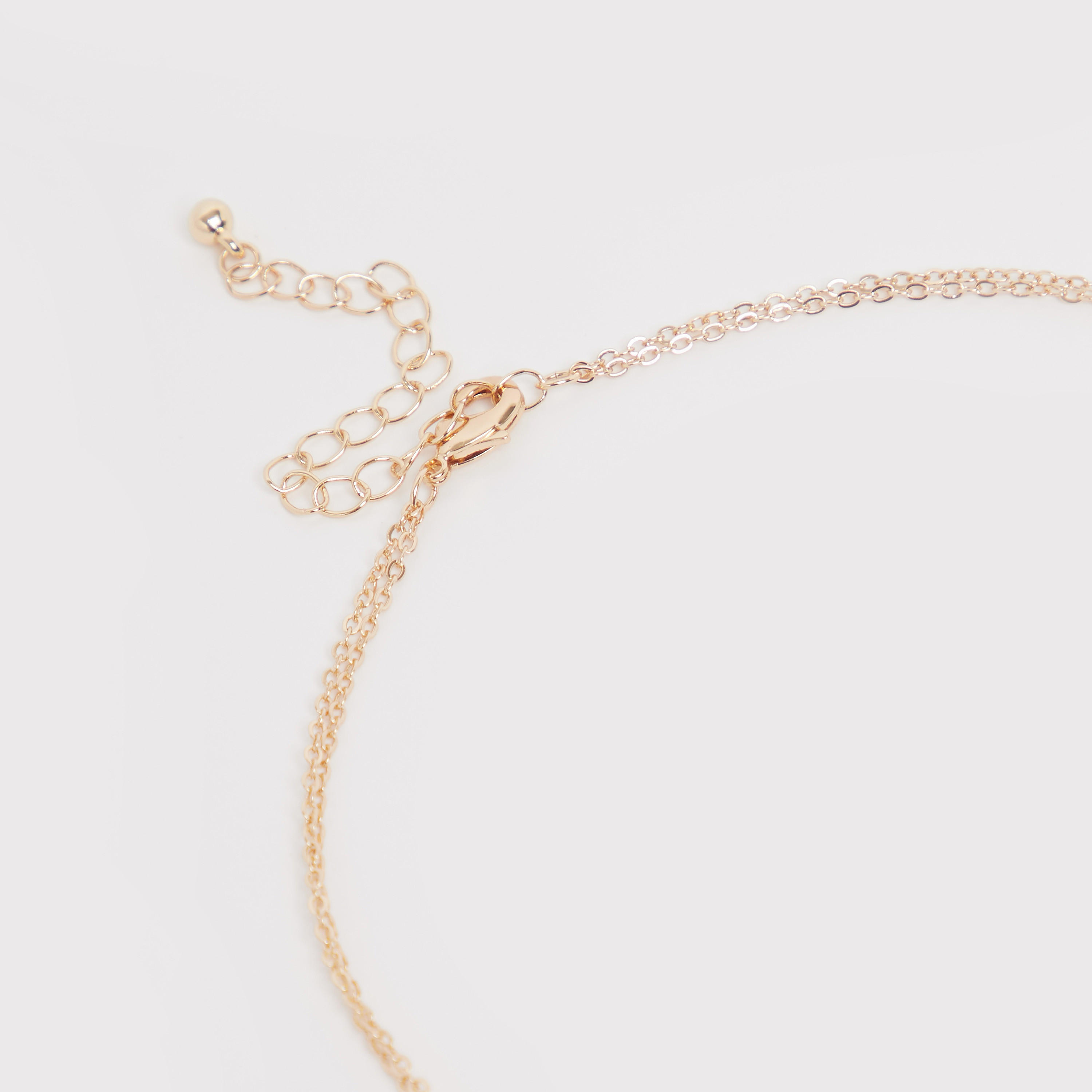 عقد مزيّن متعدّد الطبقات بمشبك إغلاق-women-watchesandjewellery-jewellery-necklacesandpendants-image-4