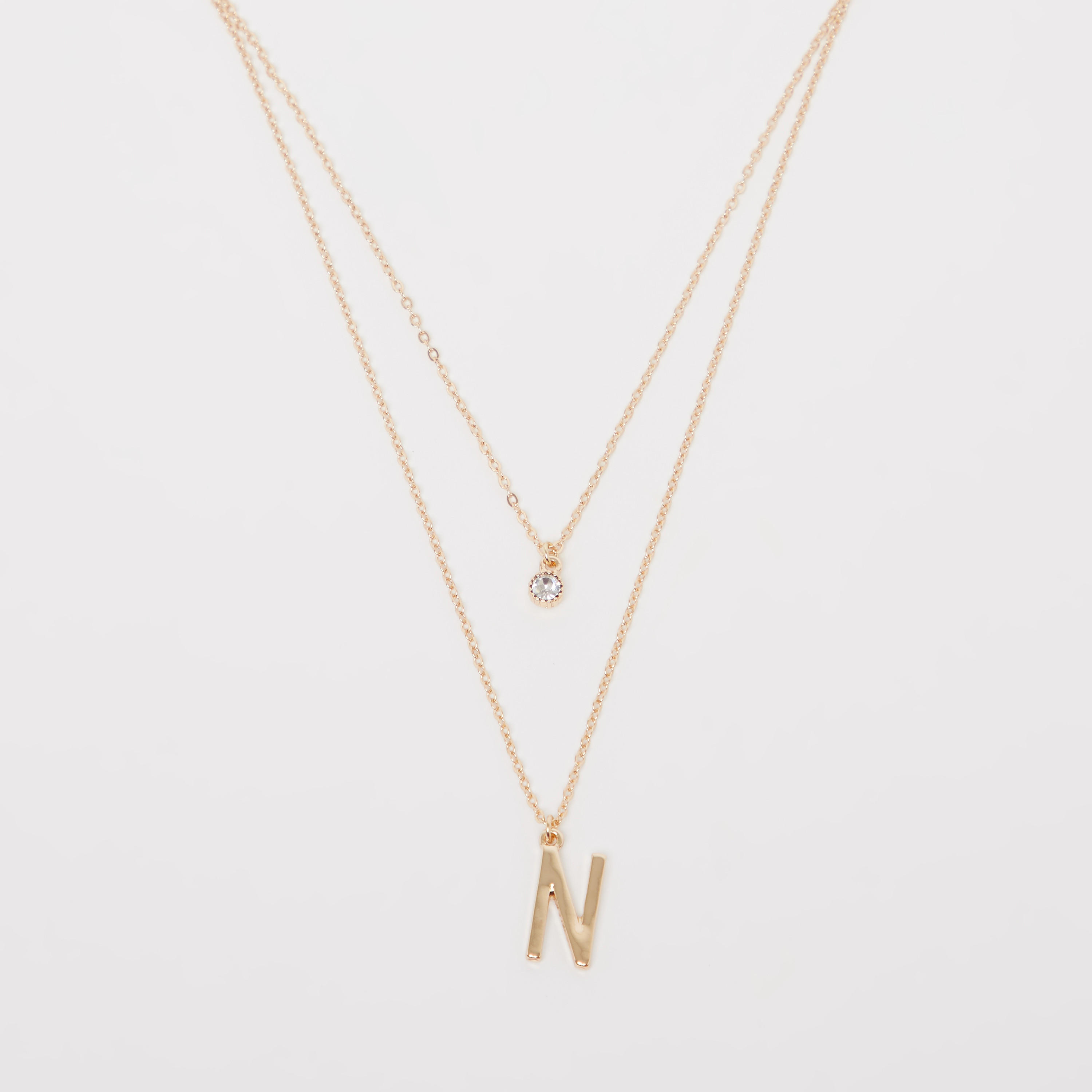 قلادة مزيّنة متعدّدة الطبقات بمشبك إغلاق-women-watchesandjewellery-jewellery-necklacesandpendants-image-1