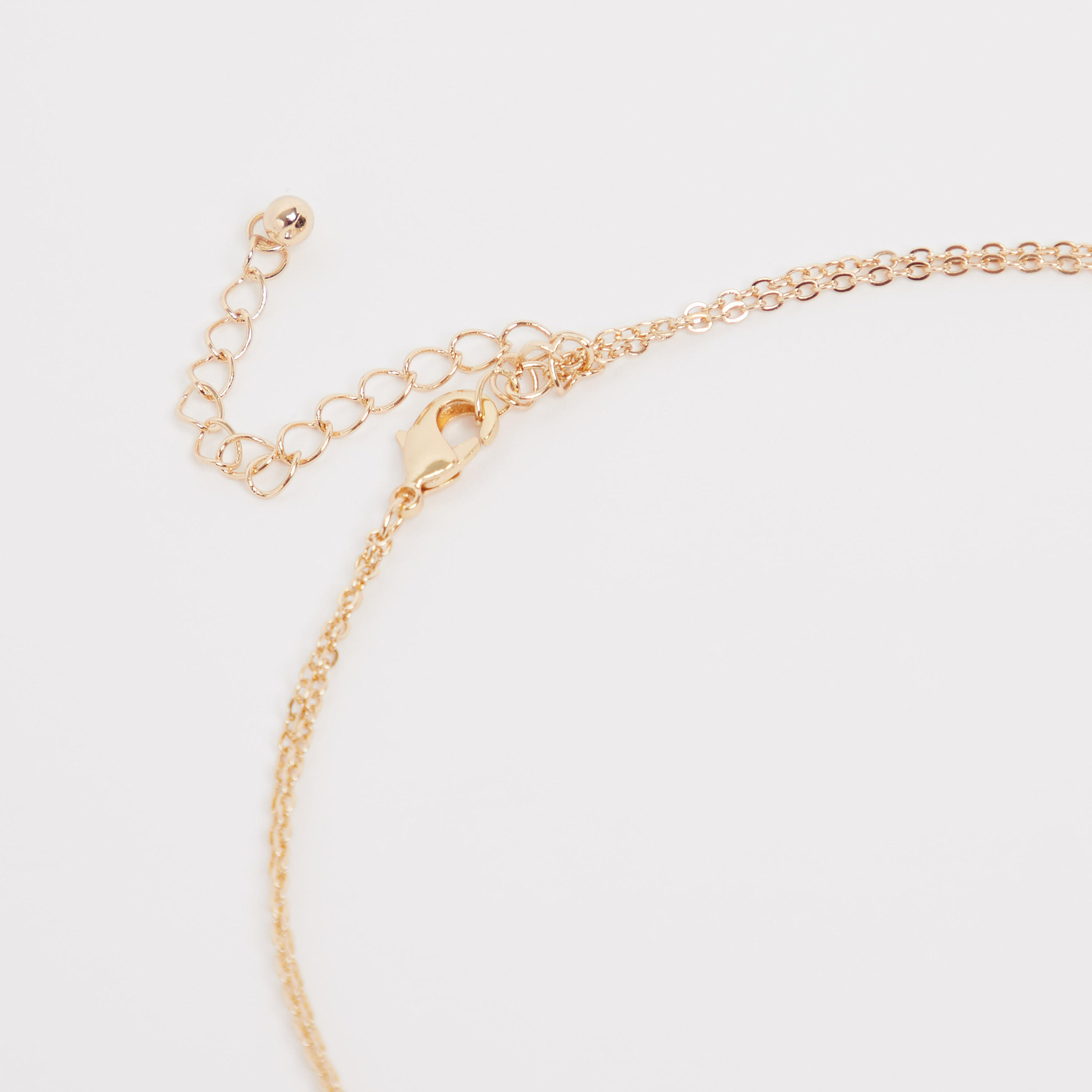 عقد بدلّاية ميتاليك متعدد الطبقات بمشبك إغلاق-women-watchesandjewellery-jewellery-necklacesandpendants-image-4