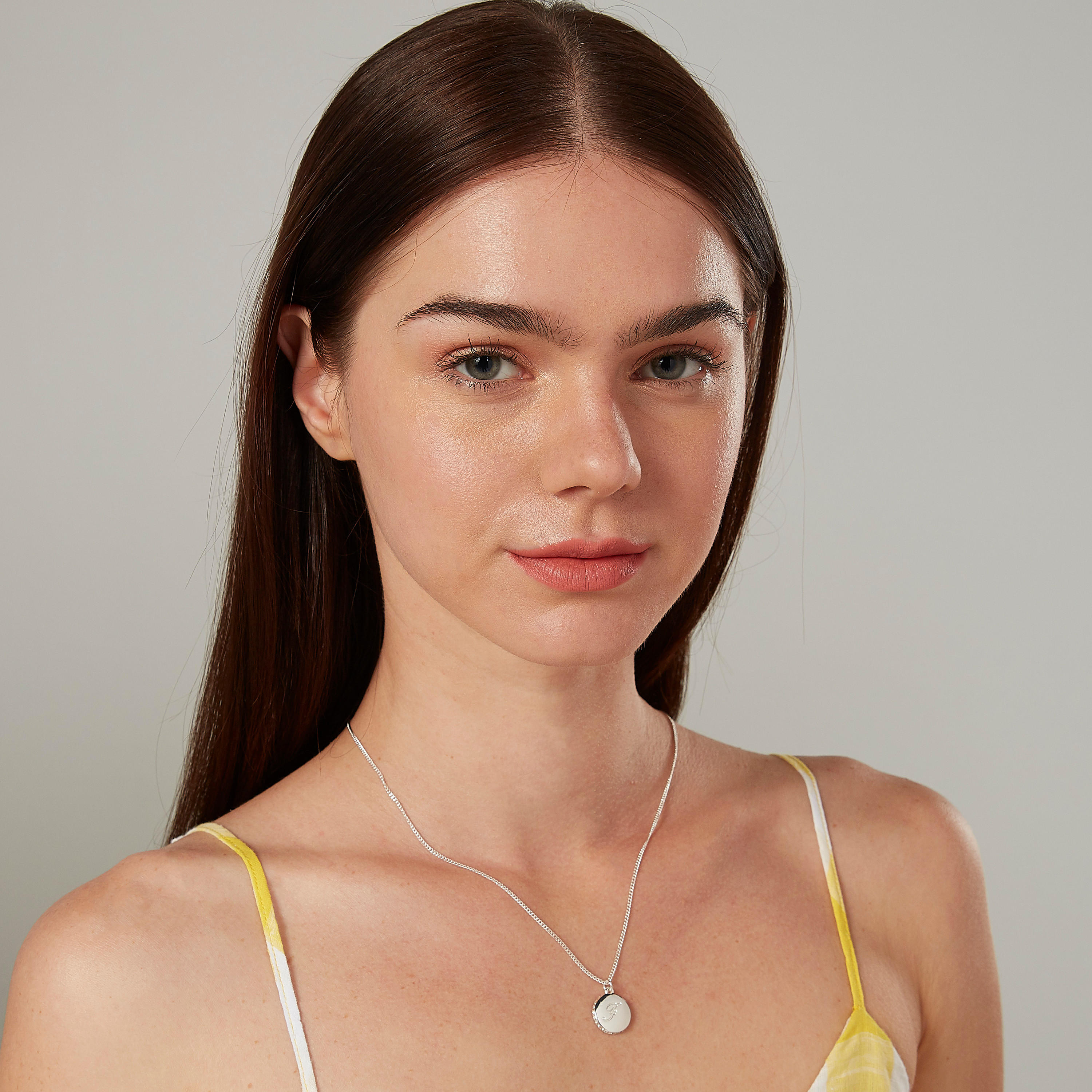 Embellished Alphabet F Pendant Necklace with Lobster Clasp-women-watchesandjewellery-jewellery-necklacesandpendants-image-2