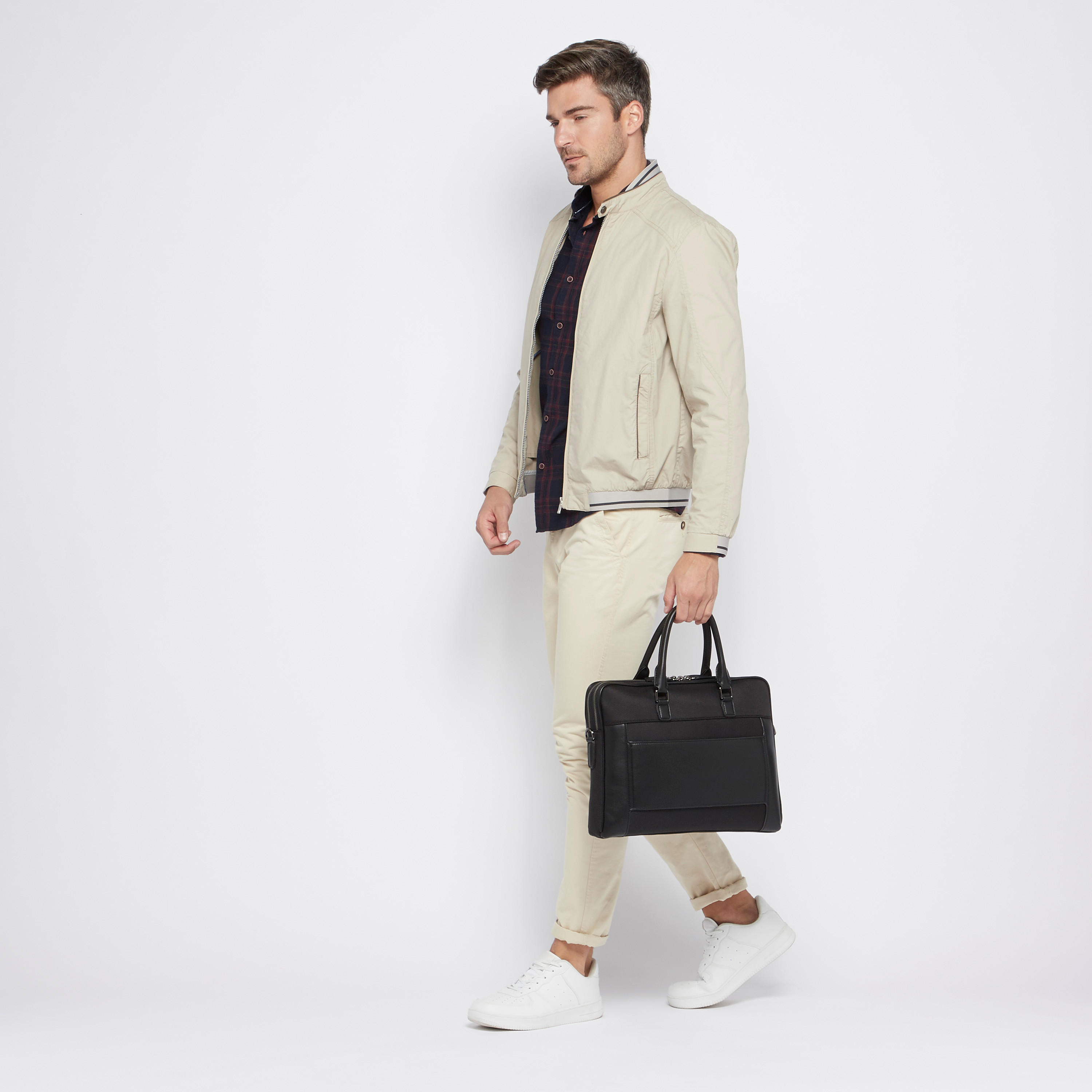 Duchini Plain Portfolio Bag-men-bags-image-2