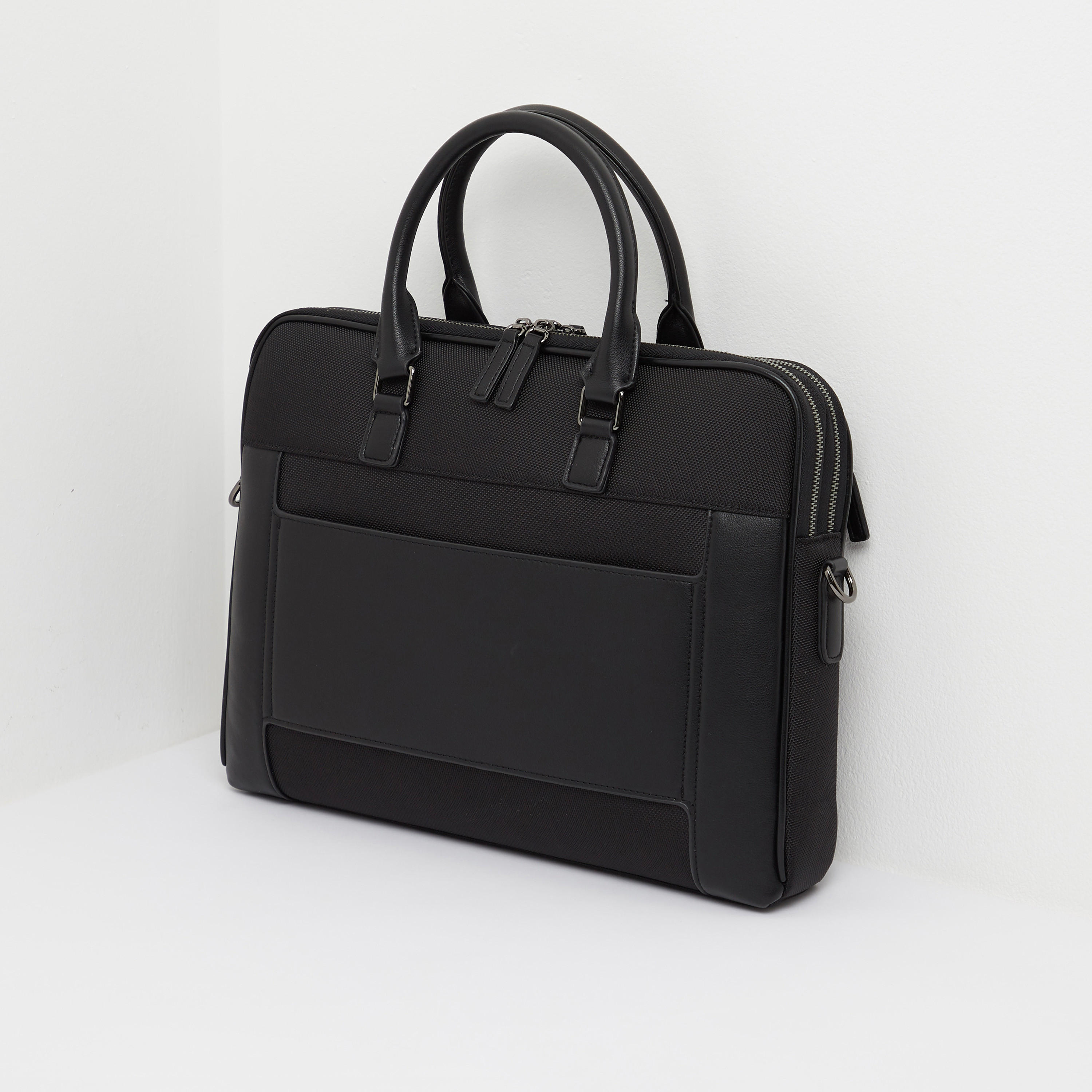 Duchini Plain Portfolio Bag-men-bags-image-3