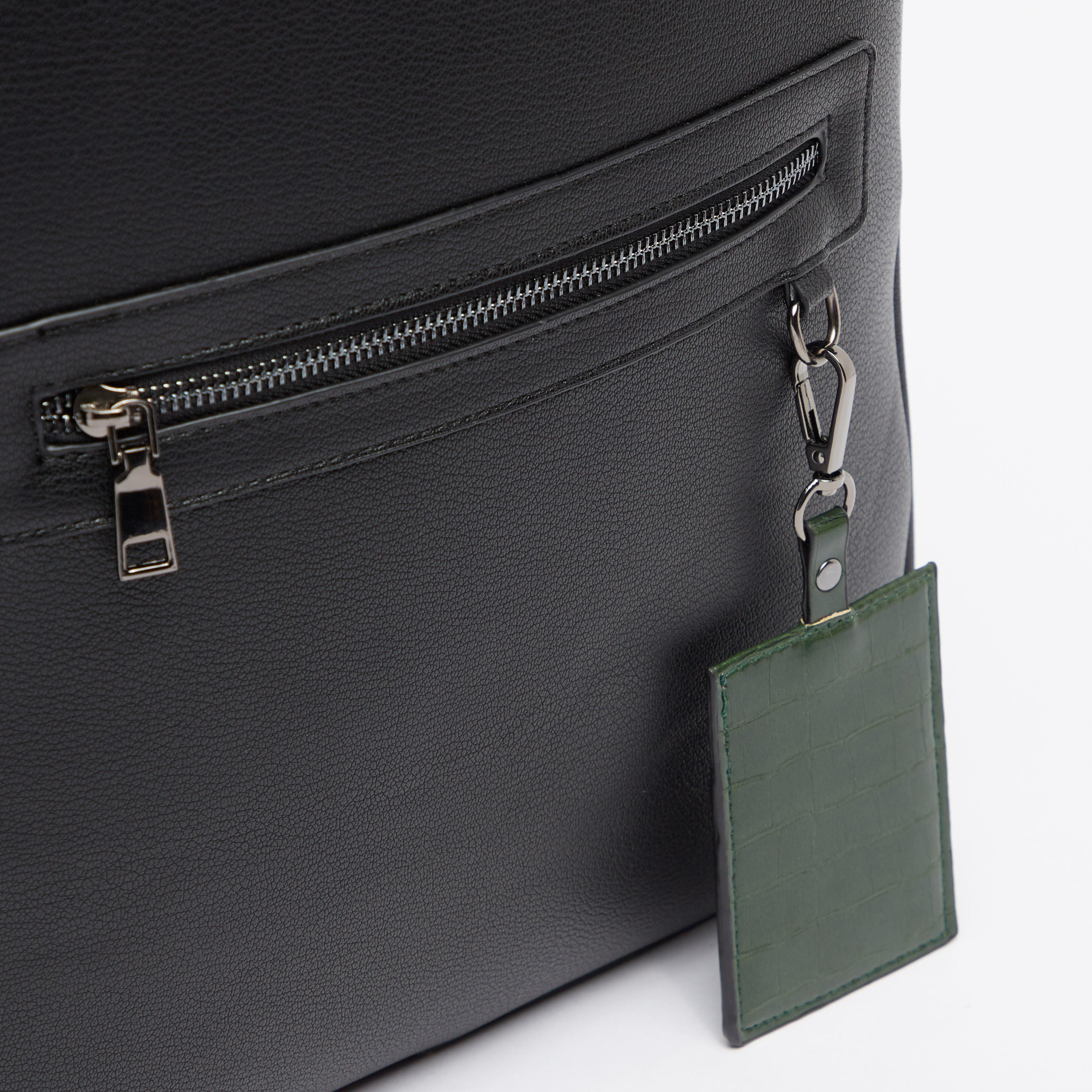 Textured Backpack with Adjustable Shoulder Straps-men-bags-image-3