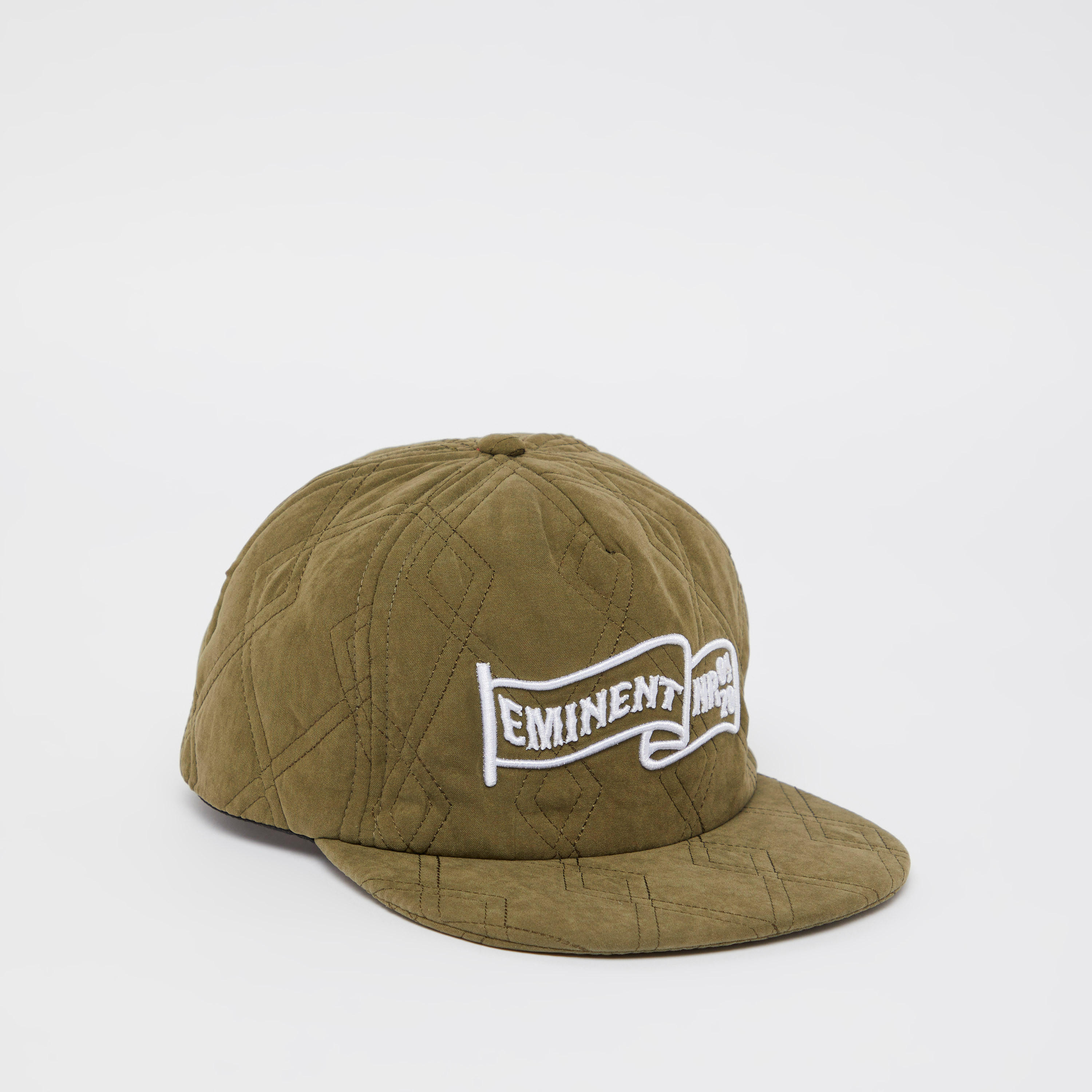 Text Embroidered Cap with Snap Closure-men-caps-image-1
