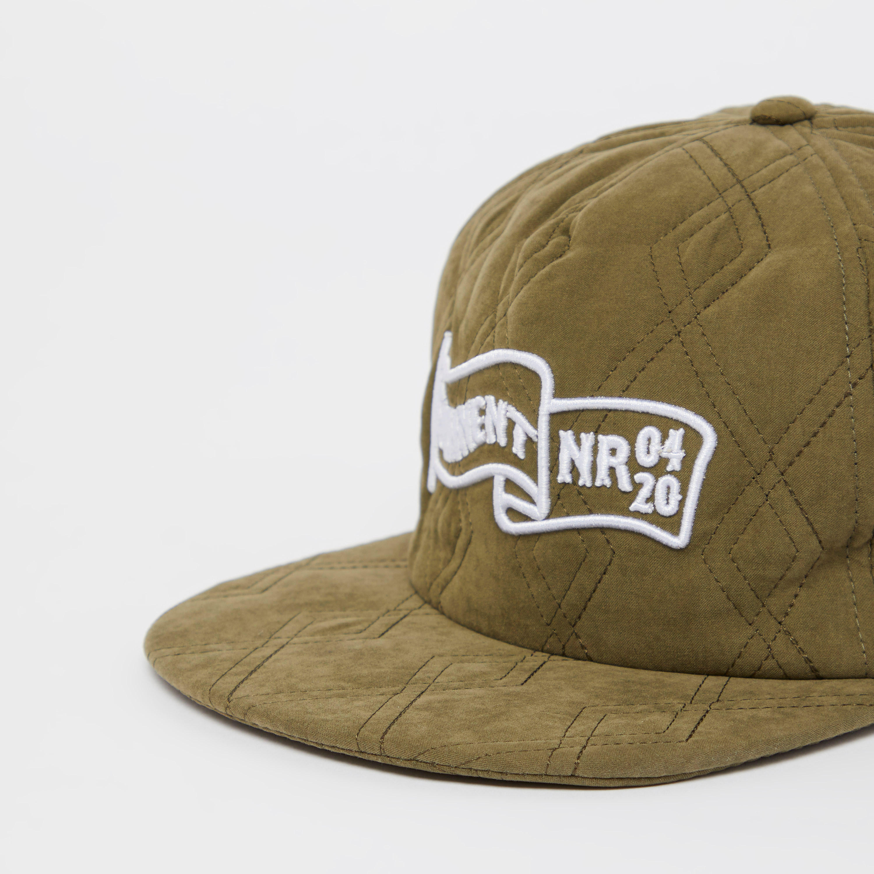 Text Embroidered Cap with Snap Closure-men-caps-image-3
