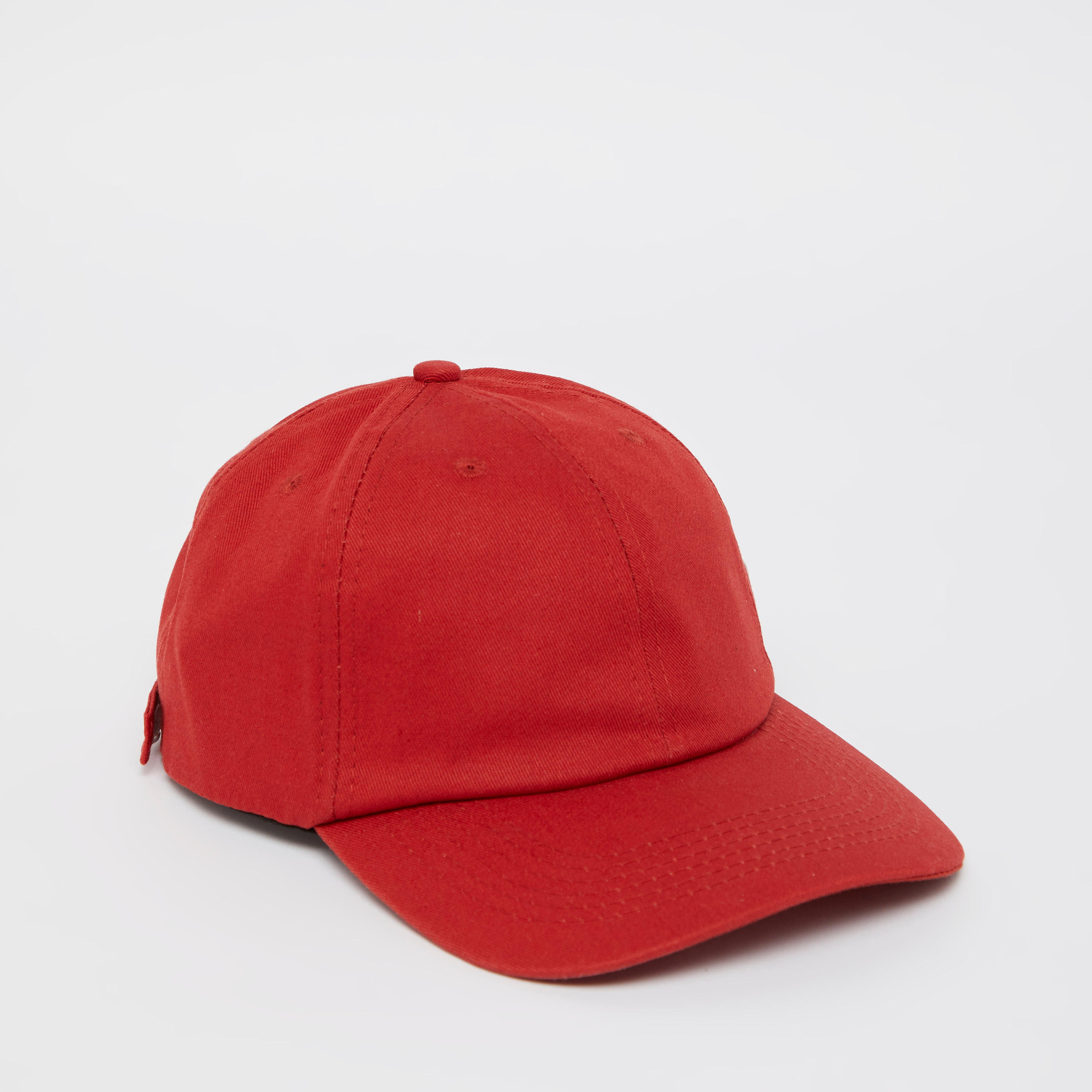 Plain Cap with Plate Buckle Closure-men-caps-image-1