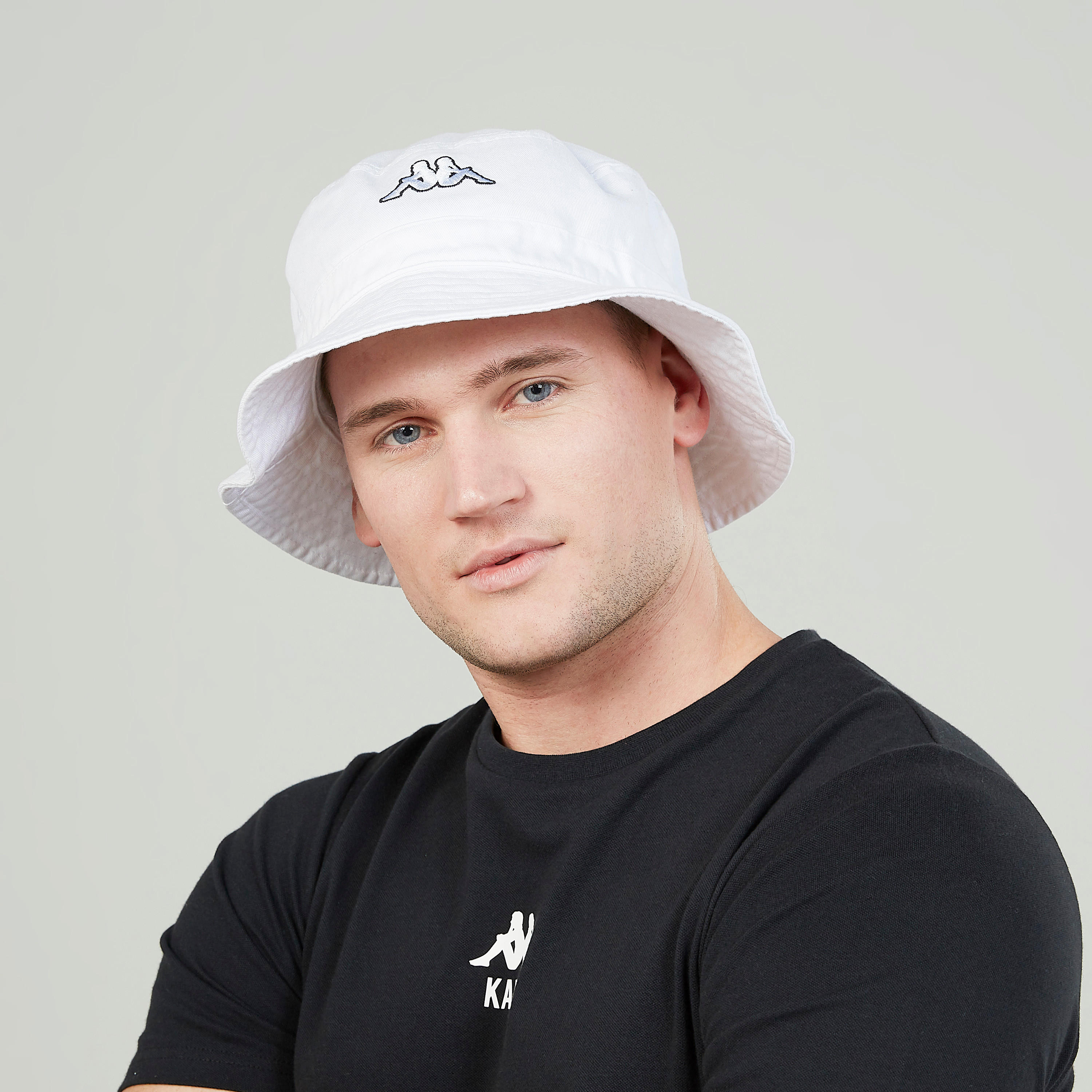 Kappa Textured Bucket Hat-men-caps-image-2
