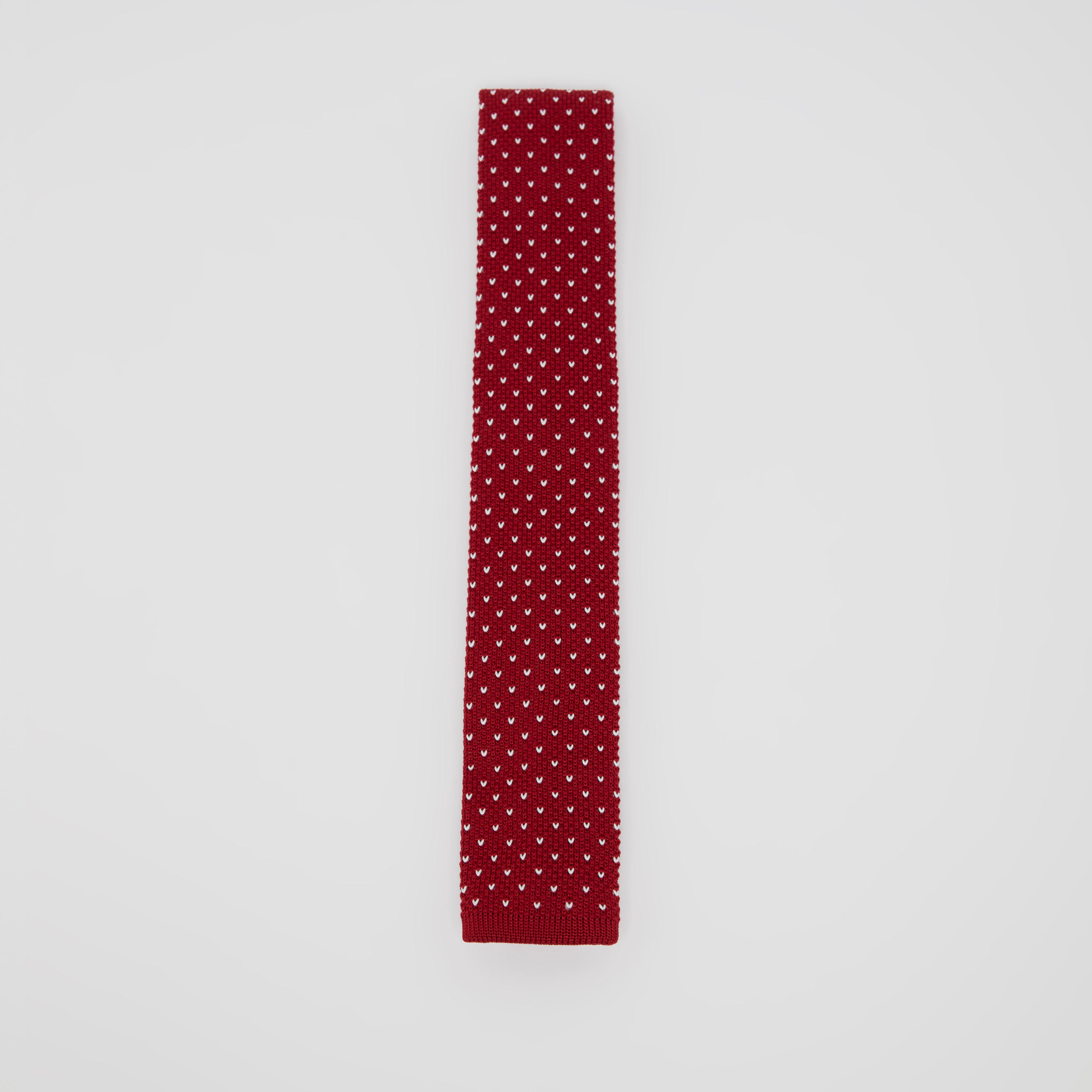 ربطة عنق عادية بارزة الملمس بحلقة تثبيت-men-tiesandcufflinks-pocketsquares-image-1