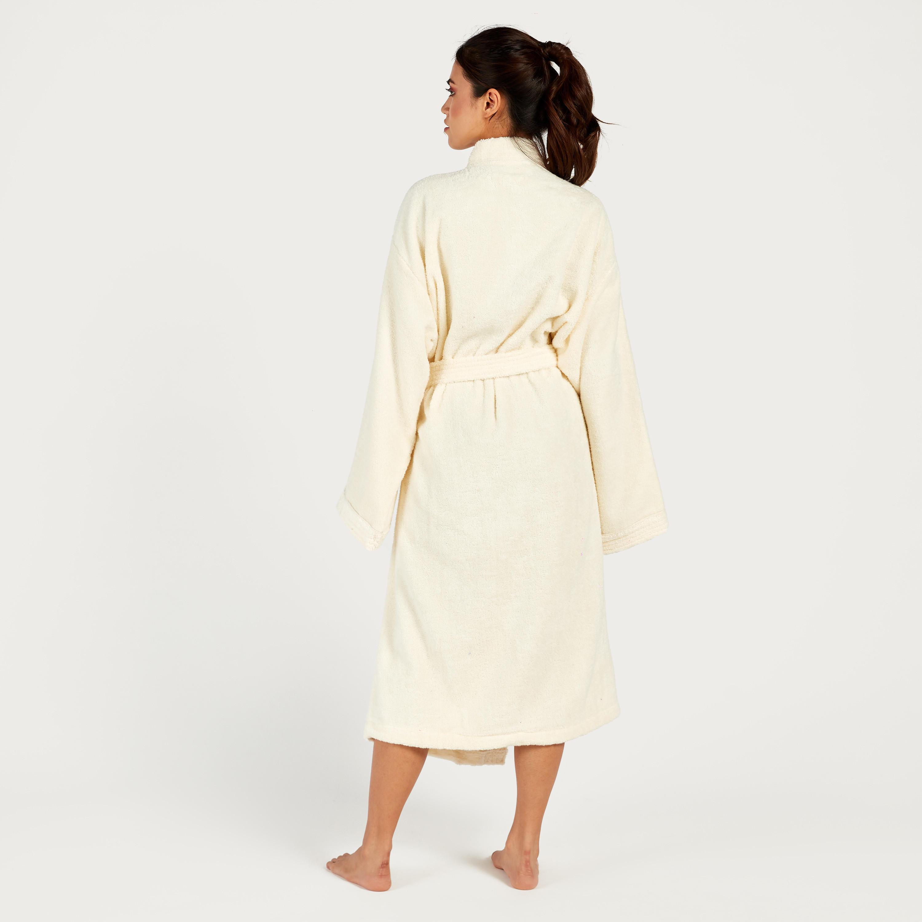 Solid Bathrobe with Tie-Up and Pockets-household-bathandlaundry-bathlinen-bathrobesandslippers-bathrobes-image-4