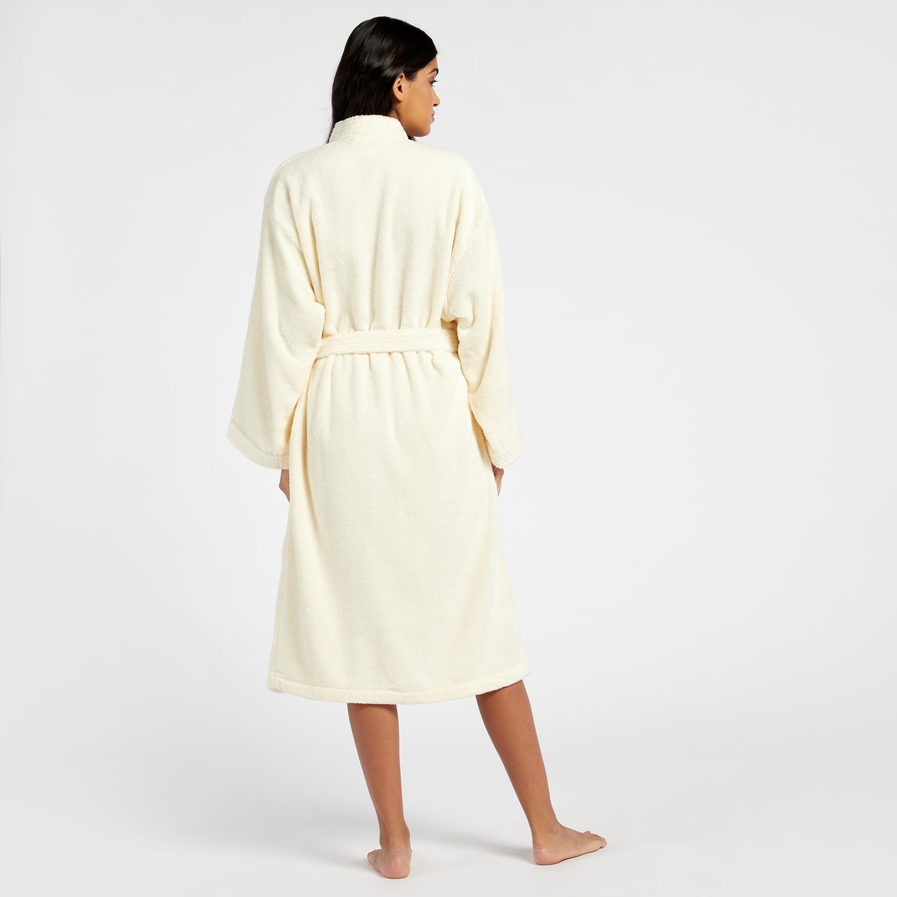 Adore Solid Bathrobe with Tie-Up Belt and Pockets-household-bathandlaundry-bathlinen-bathrobesandslippers-bathrobes-image-4