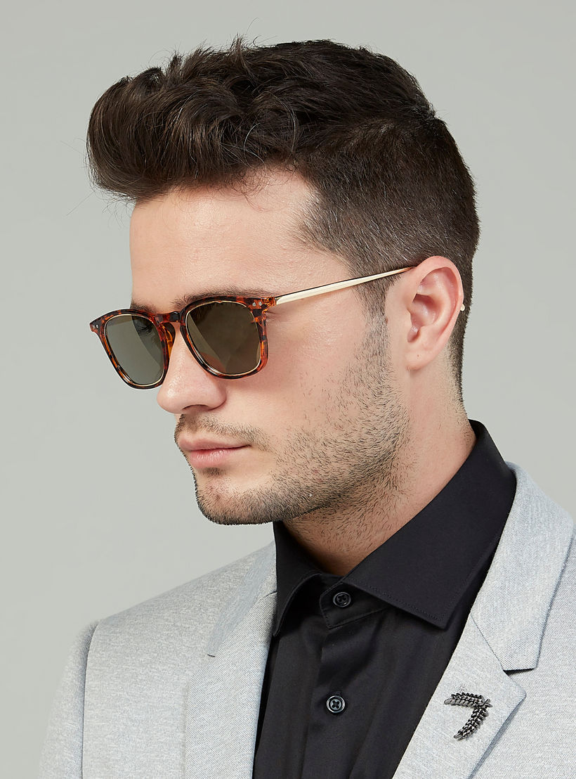 نظّارة شمسية واي فيرر بإطار كامل بطبعات حيوانات ووسادات للأنف-men-sunglasses-image-2