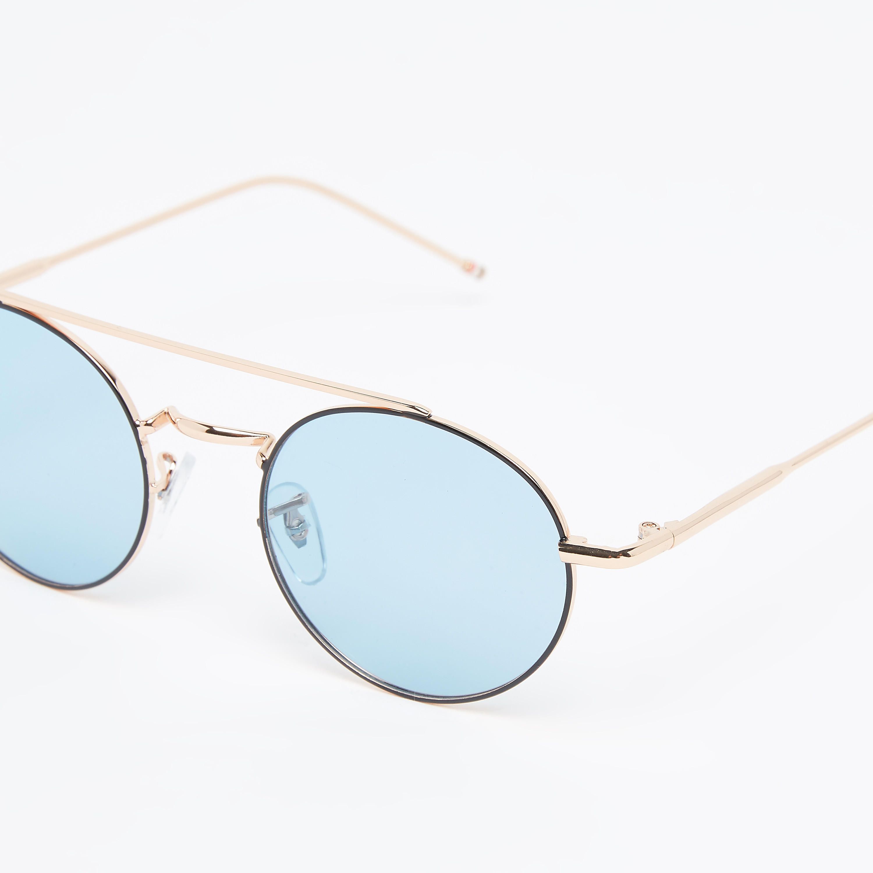 Full Rim Round Sunglasses with Nose Pads-men-sunglasses-image-5