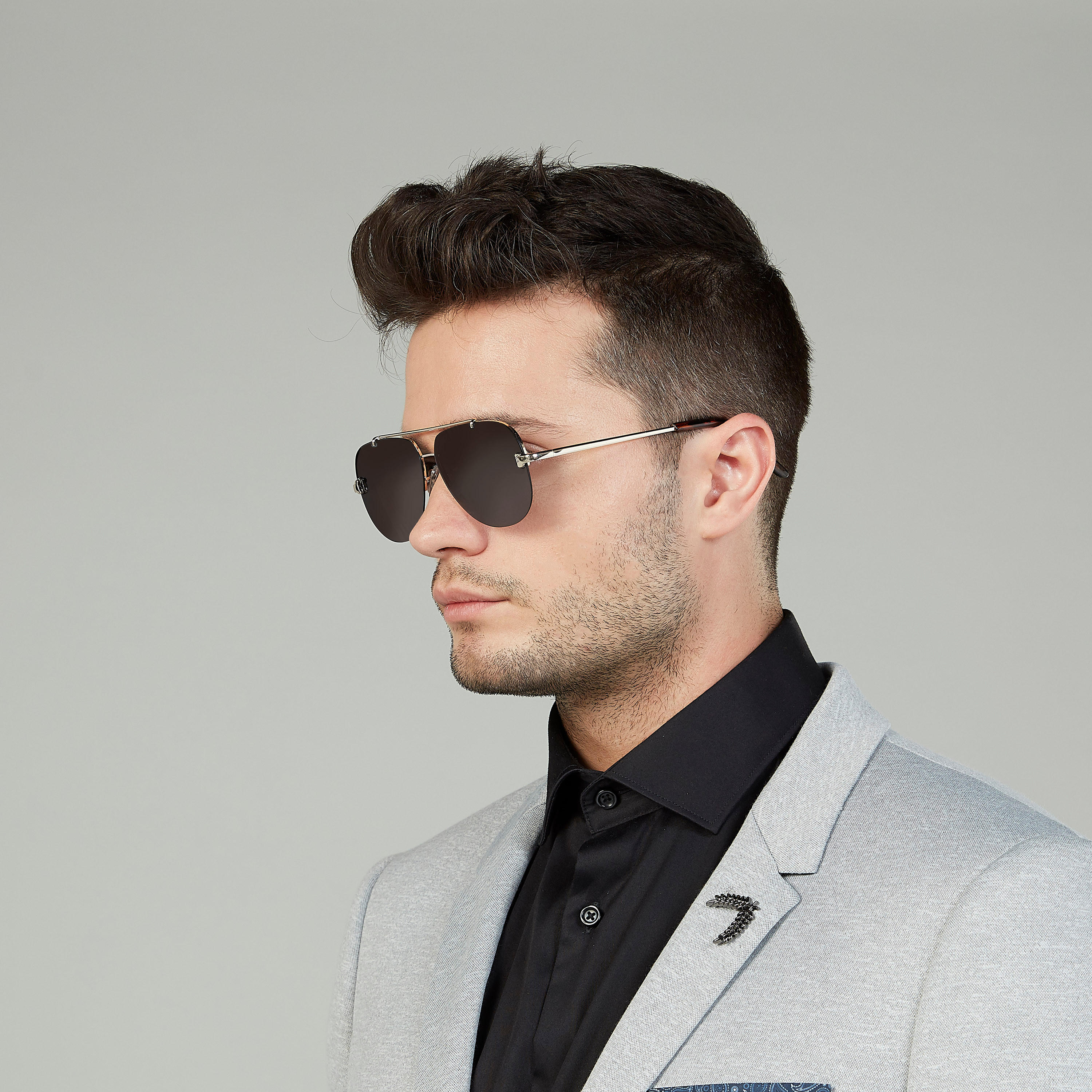 نظّارة شمسية واي فيرار بإطار كامل ووسادات أنف-men-sunglasses-image-2