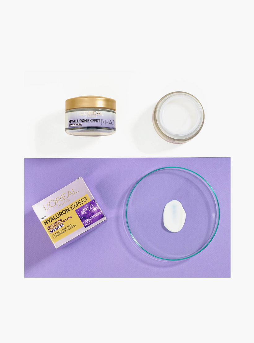 كريم لوريال باريس هيالورون اكسبرت نهاري بمعامل حماية من الشمس 20- 50 مل-beautyandpersonalcare-skin-moisturisers-facemoisturisers-image-3