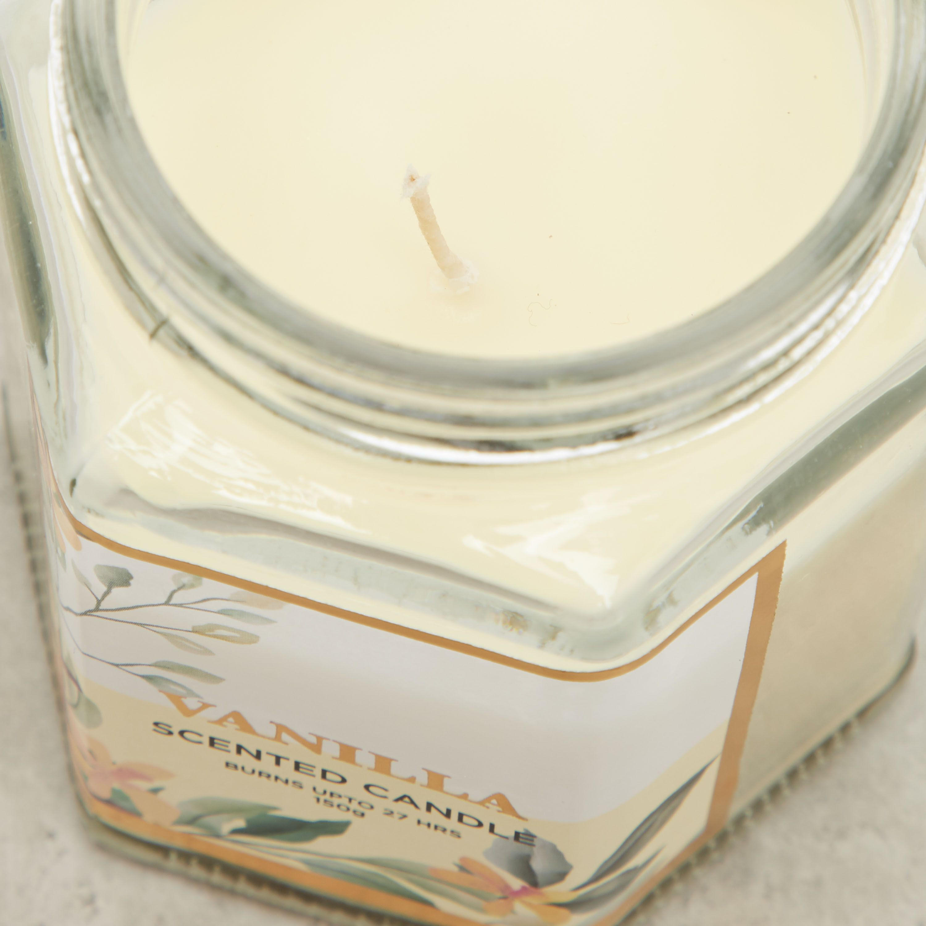 Vanilla Scented Jar Candle - 150 gms-household-homefragrance-candles-image-3