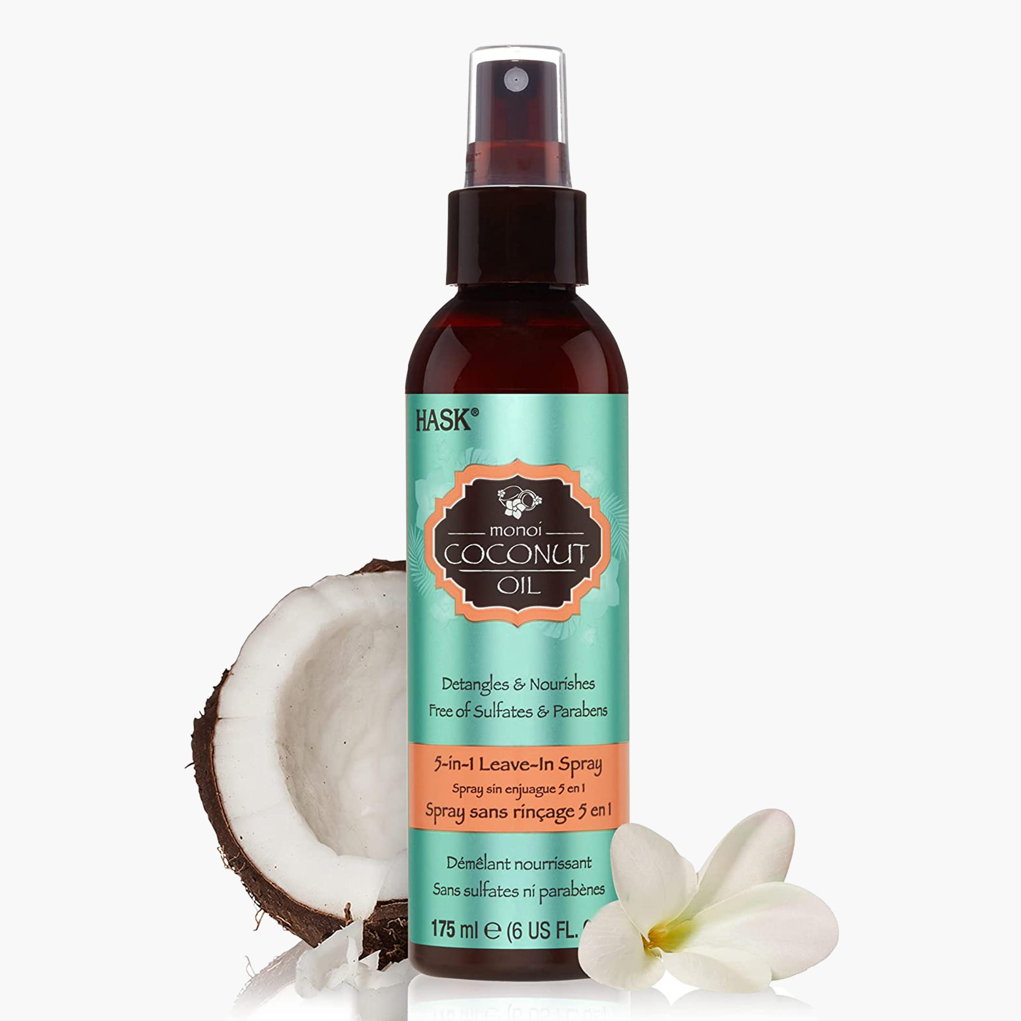 HASK Coconut Oil 5-in-1 Leave-In Spray - 175 ml-beautyandpersonalcare-skin-moisturisers-facemoisturisers-image-1