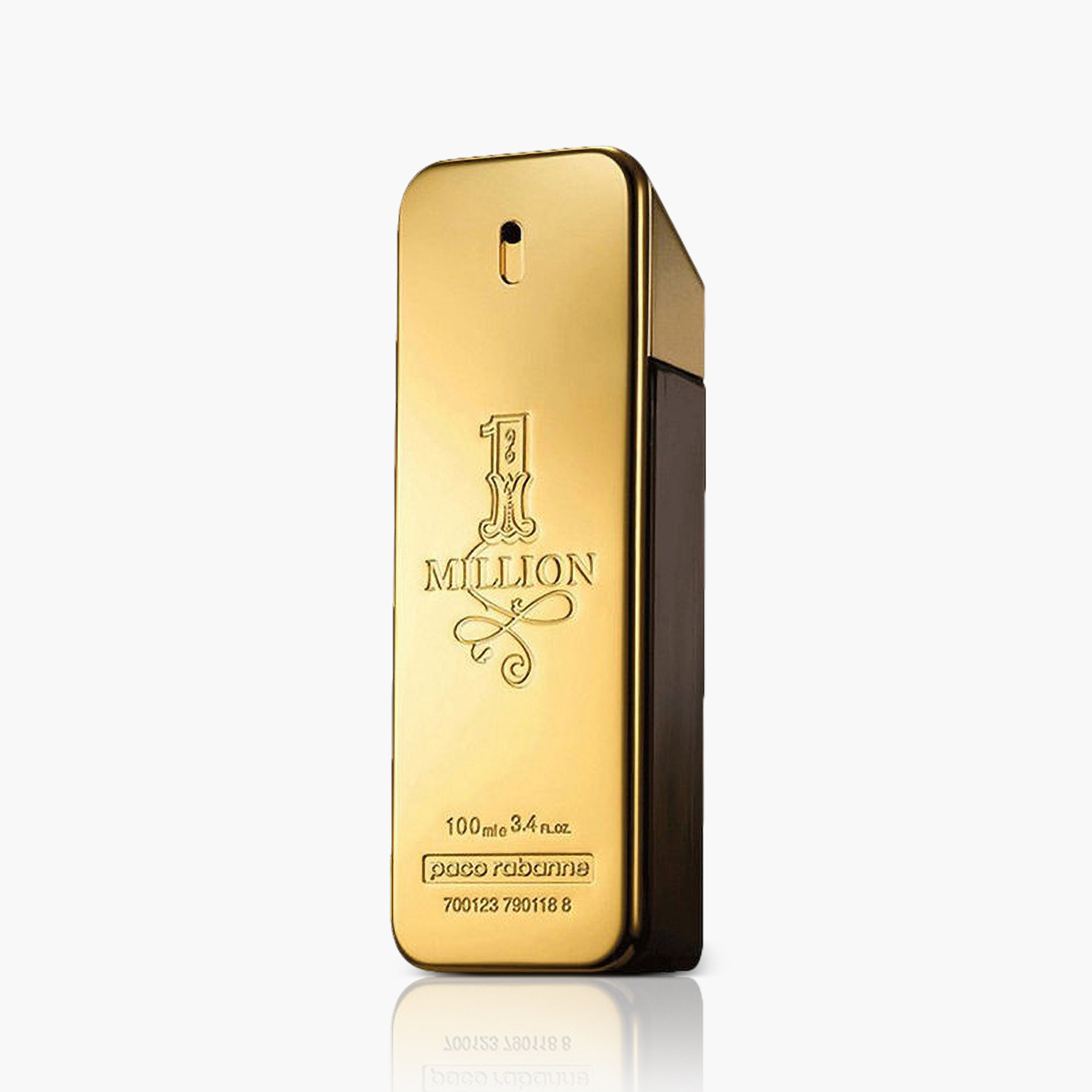 Paco Rabanne One Million Eau de Toilette Men's Natural Spray - 100 ml-beautyandpersonalcare-fragrance-men-image-1