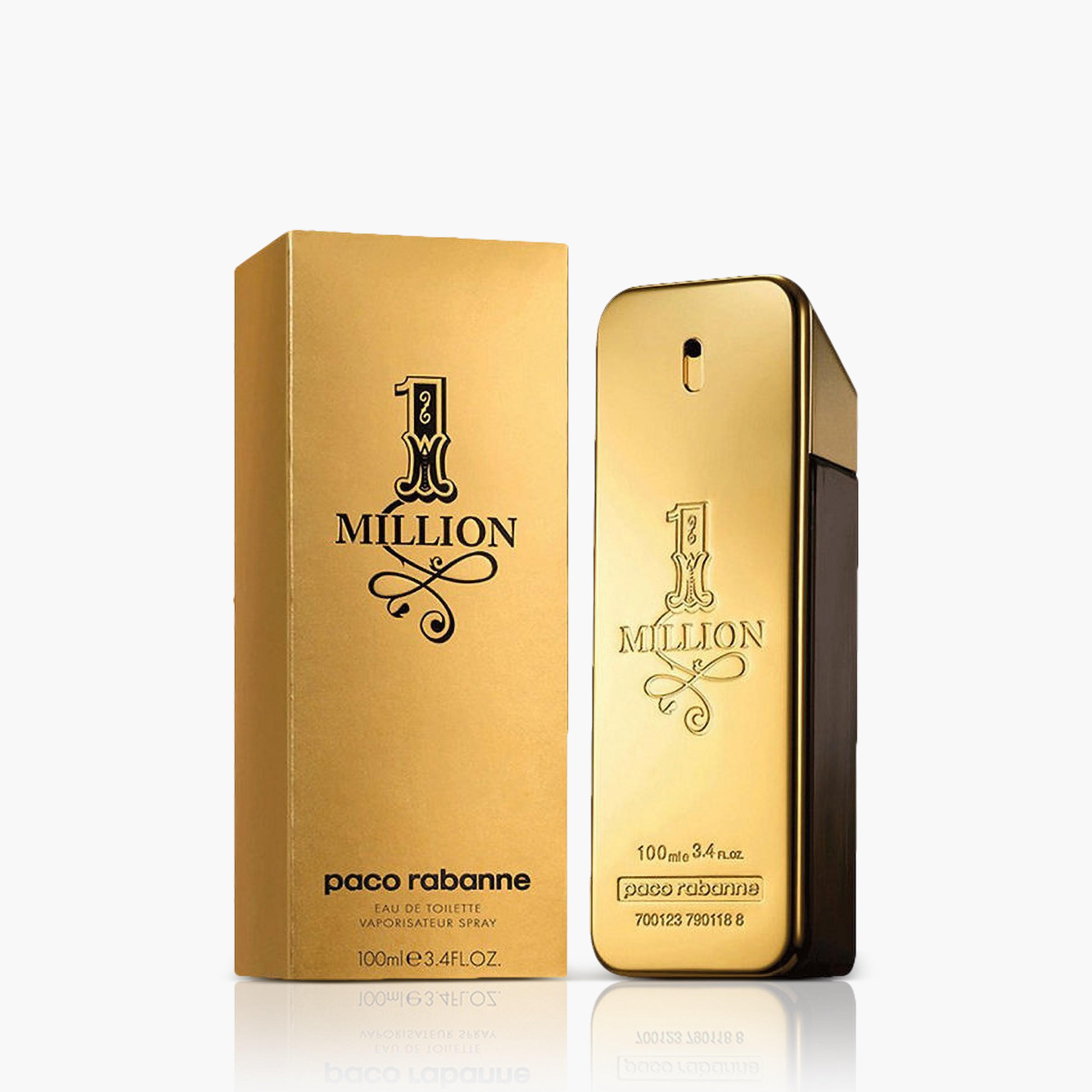 Paco Rabanne One Million Eau de Toilette Men's Natural Spray - 100 ml-beautyandpersonalcare-fragrance-men-image-2