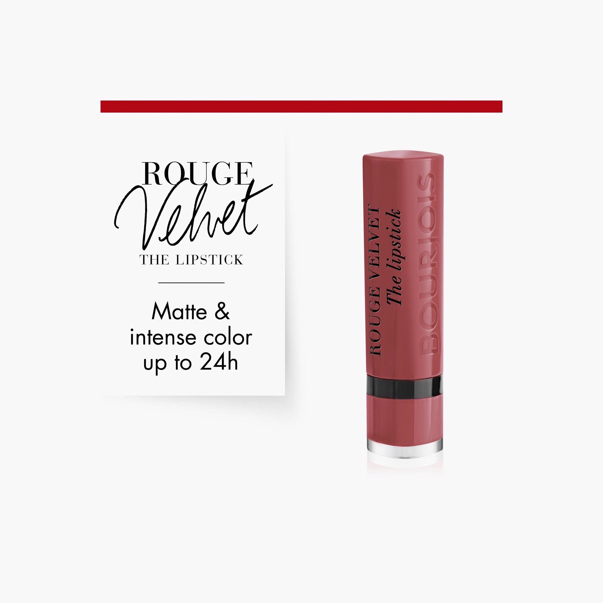 Bourjois Paris Rouge Velvet The Lipstick - 2.4 gms-beautyandpersonalcare-makeup-lips-lipsticks-image-4