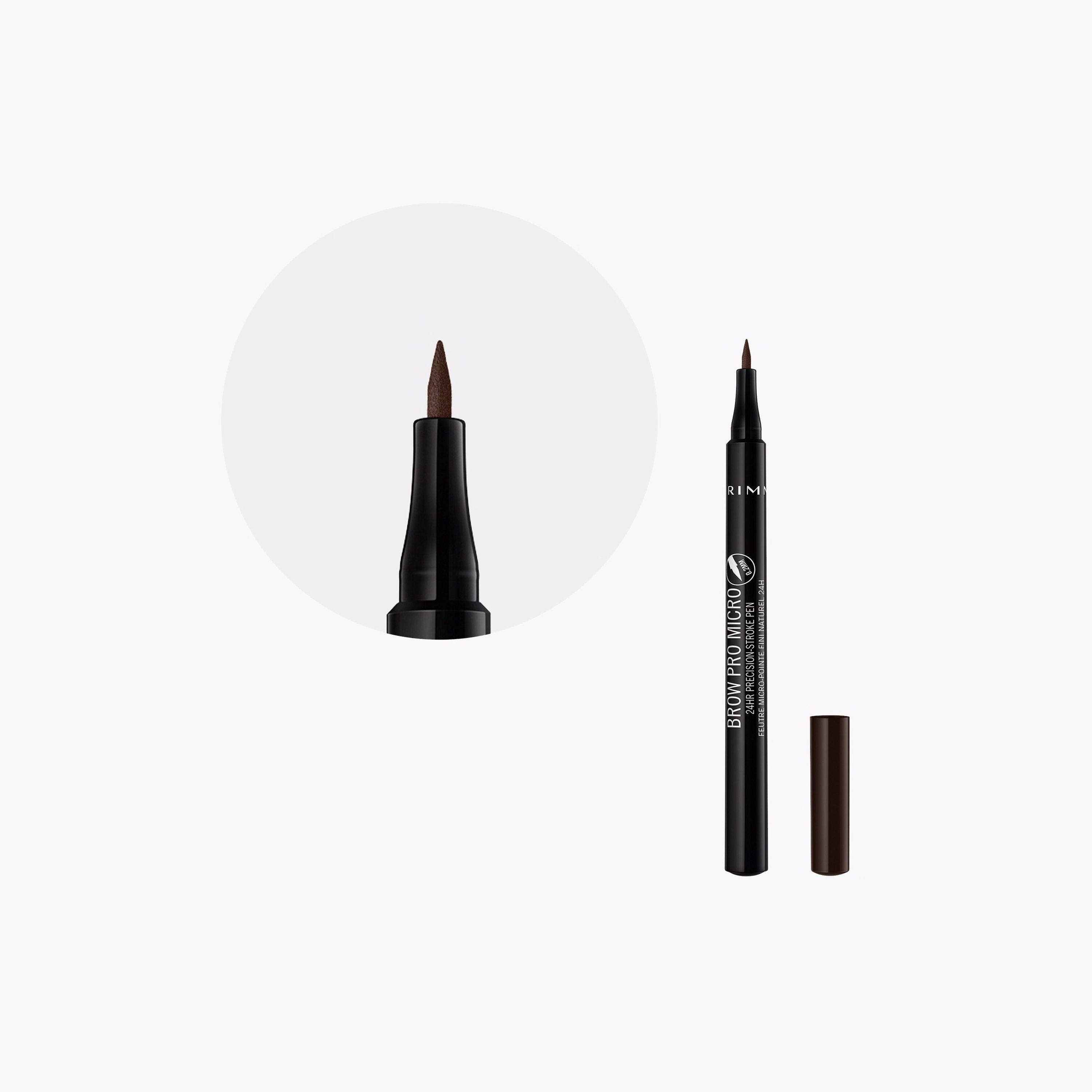 قلم تحديد الحواجب براو برو مايكرو 24 ساعة الدرجة 003 من ريميل لندن - بني ناعم-beautyandpersonalcare-makeup-eyes-eyebrows-image-5