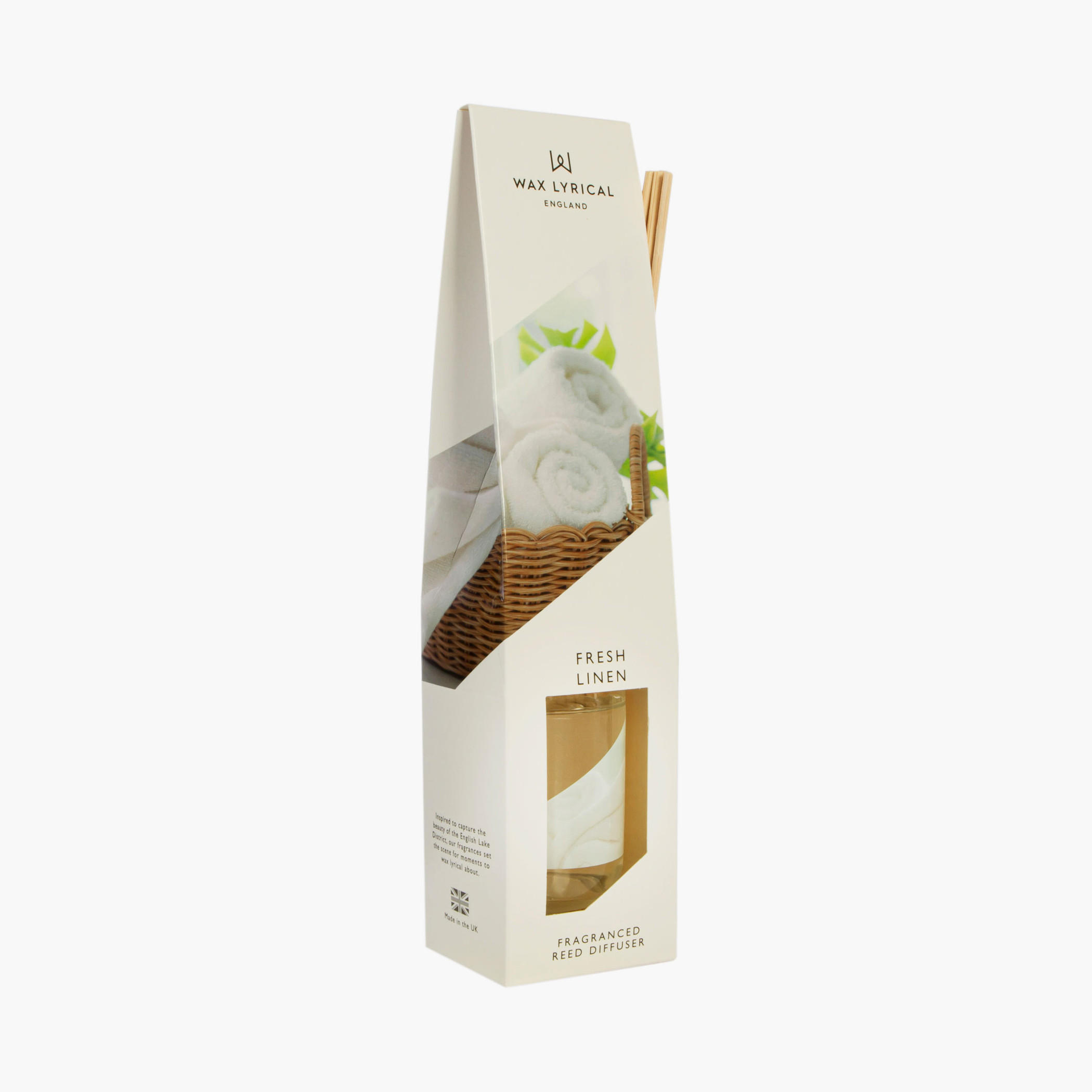 موزّع عطور بالأعواد الخشبية برائحة الكتان المنعش من واكس ليريكال - 100 مل-household-homefragrance-reeddiffusers-image-3