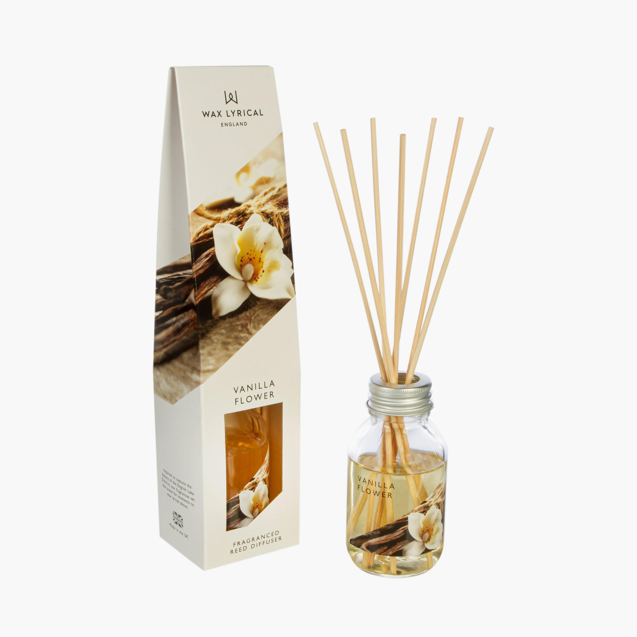 موزّع عطور بالأعواد الخشبية برائحة زهرة الفانيليا من واكس ليريكال - 100 مل-household-homefragrance-reeddiffusers-image-4