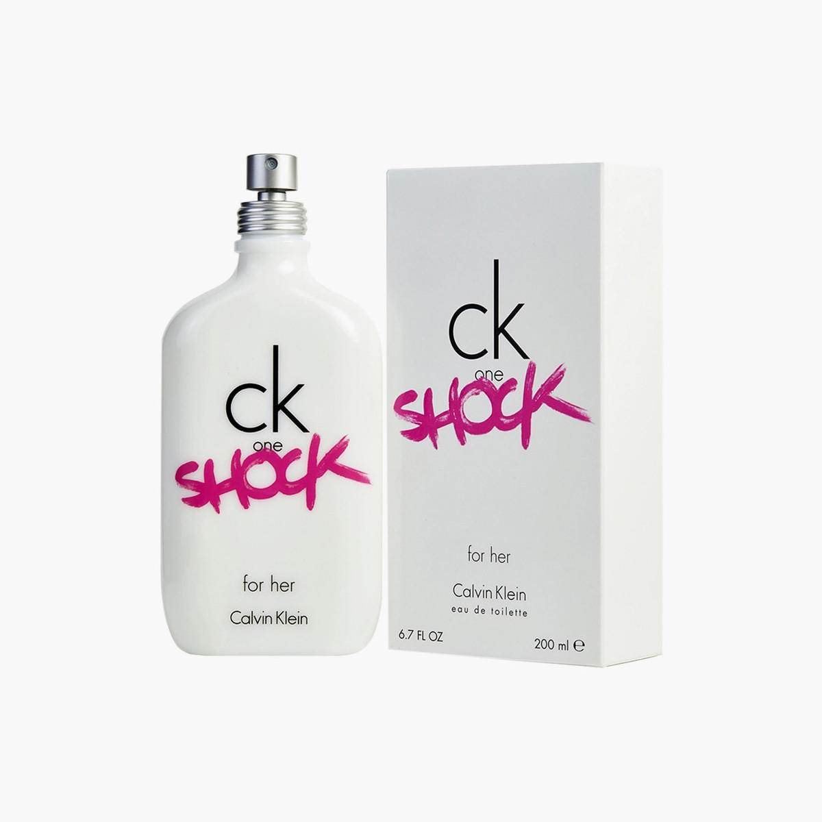 Calvin Klein cK One Shock Eau de Toilette Spray for Women - 200 ml-beautyandpersonalcare-fragrance-women-image-1