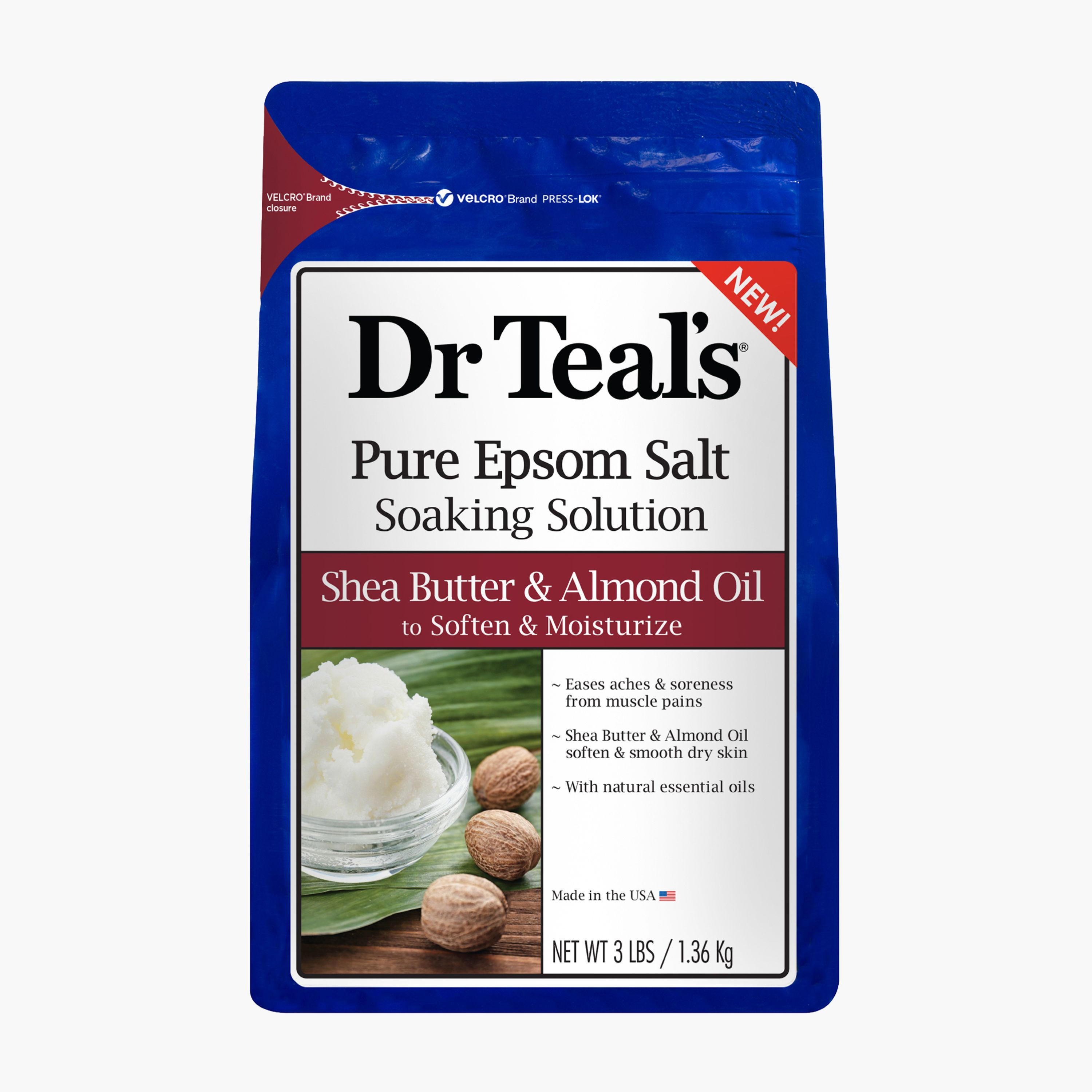 Dr Teal's Shea Butter & Almond Oil Epsom Bath Salt - 1.36 Kg-beautyandpersonalcare-bathandbody-bathandshower-bathsalts-image-1