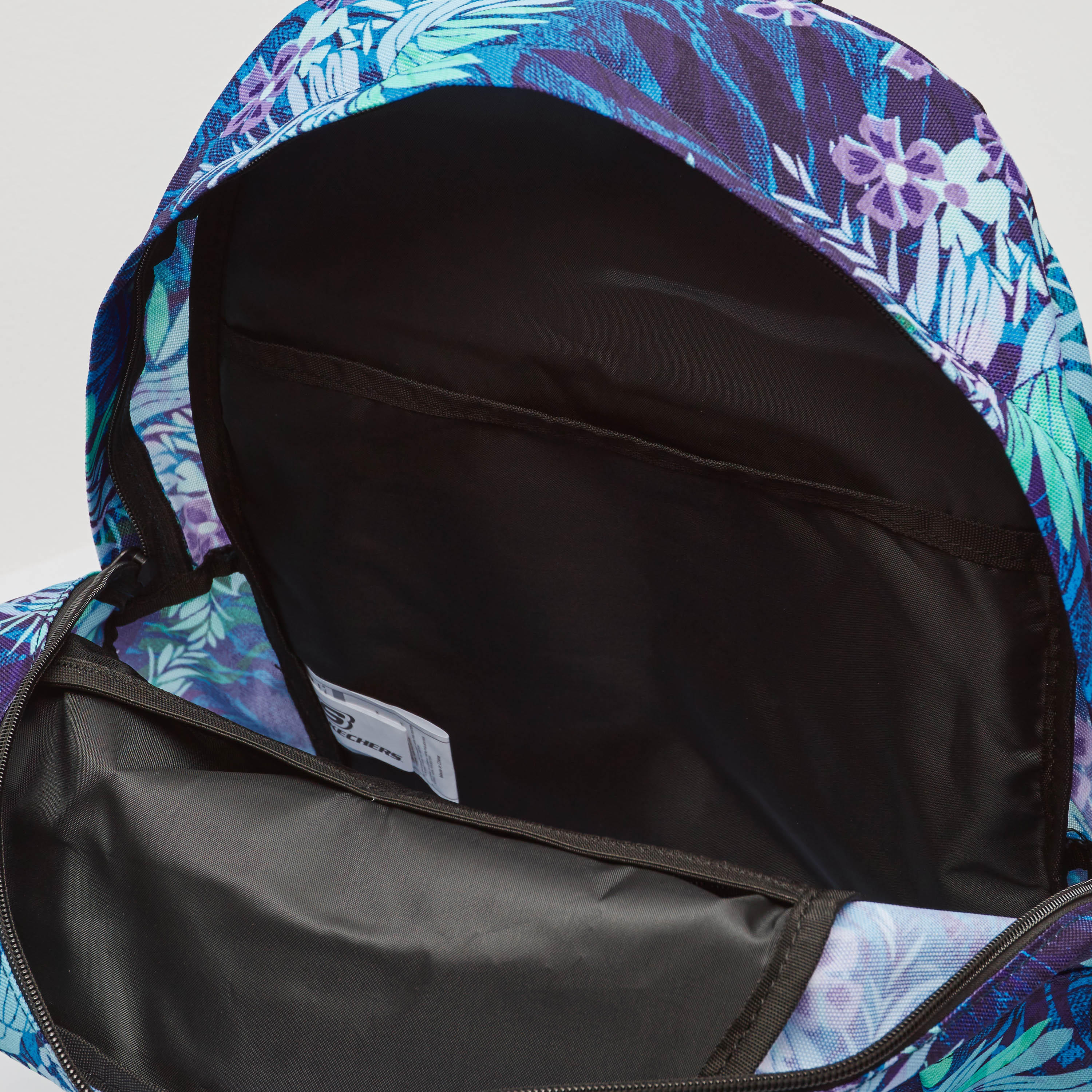 Skechers Tropical Print Zipper Backpack with Adjustable Shoulder Straps-women-bagsandwallets-backpacks-image-6