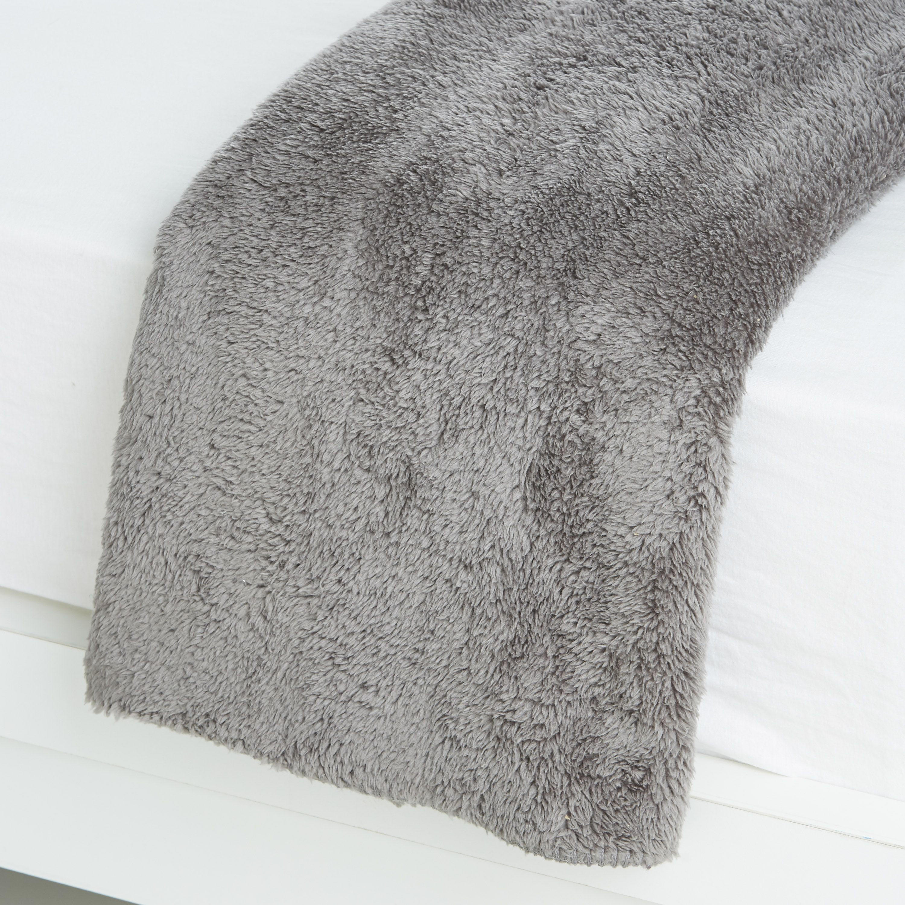 Sherpa Plush Blanket - 240x220 cms-household-cushionsandthrows-throwsandblankets-blankets-image-3