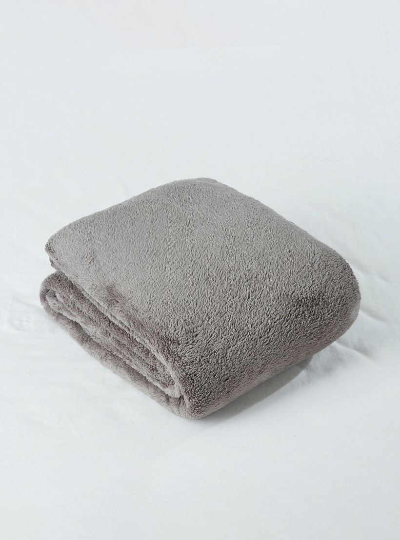 Sherpa Plush Blanket - 240x220 cms-household-cushionsandthrows-throwsandblankets-blankets-image-4