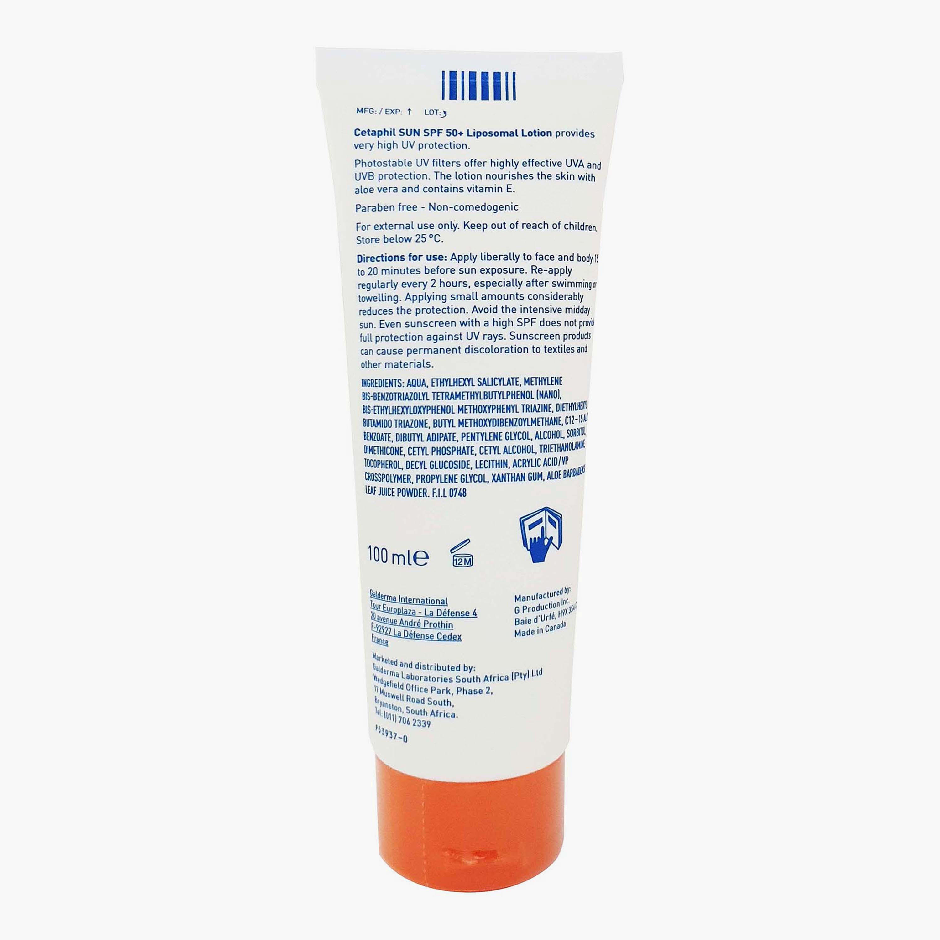Cetaphil Sun SPF 50+ Very High Protection Liposomal Lotion - 100 ml-beautyandpersonalcare-kbeauty-skin-moisturisers-lotions-image-3