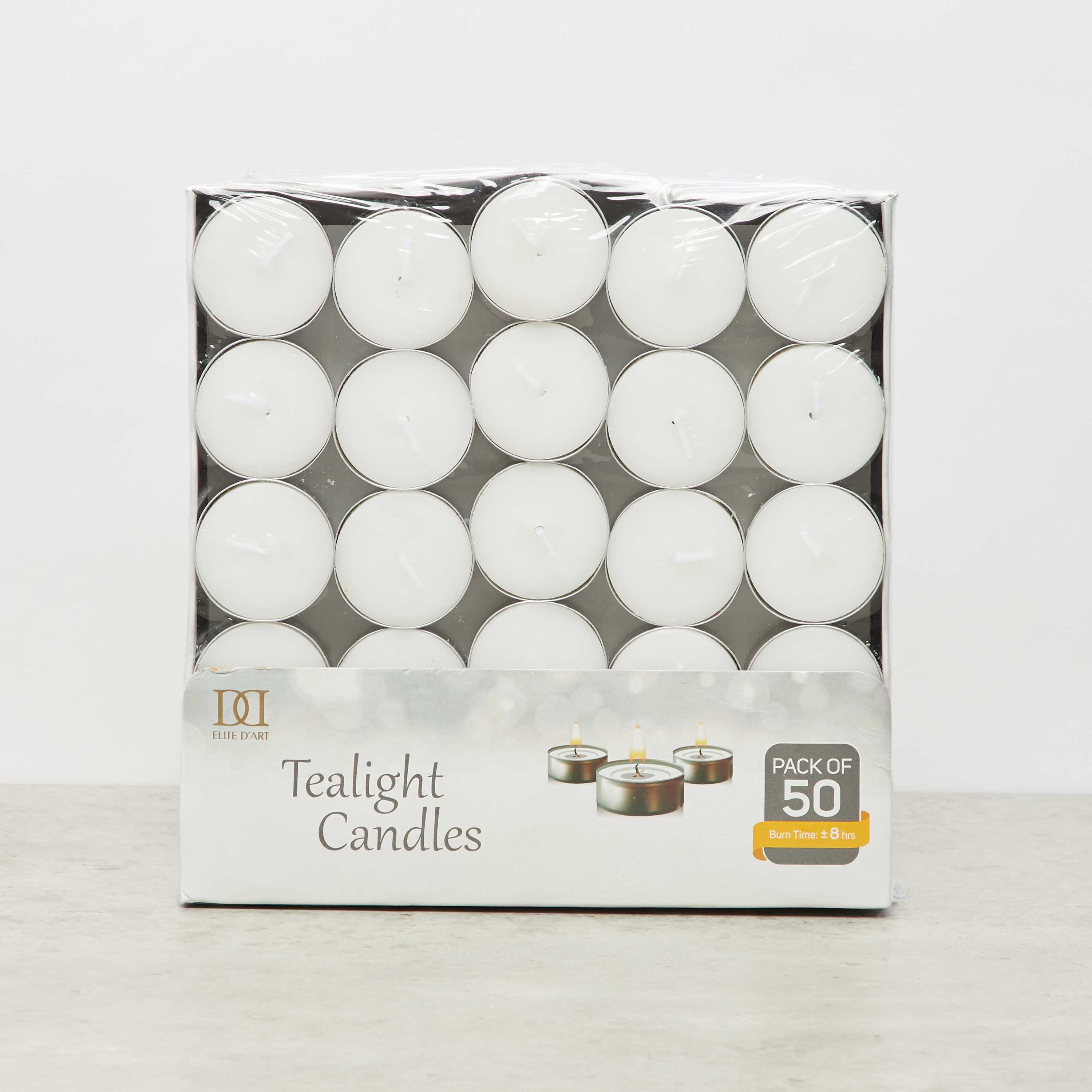 Tealights in Box with Shrink Wrap - Set of 50-household-homefragrance-candles-image-2