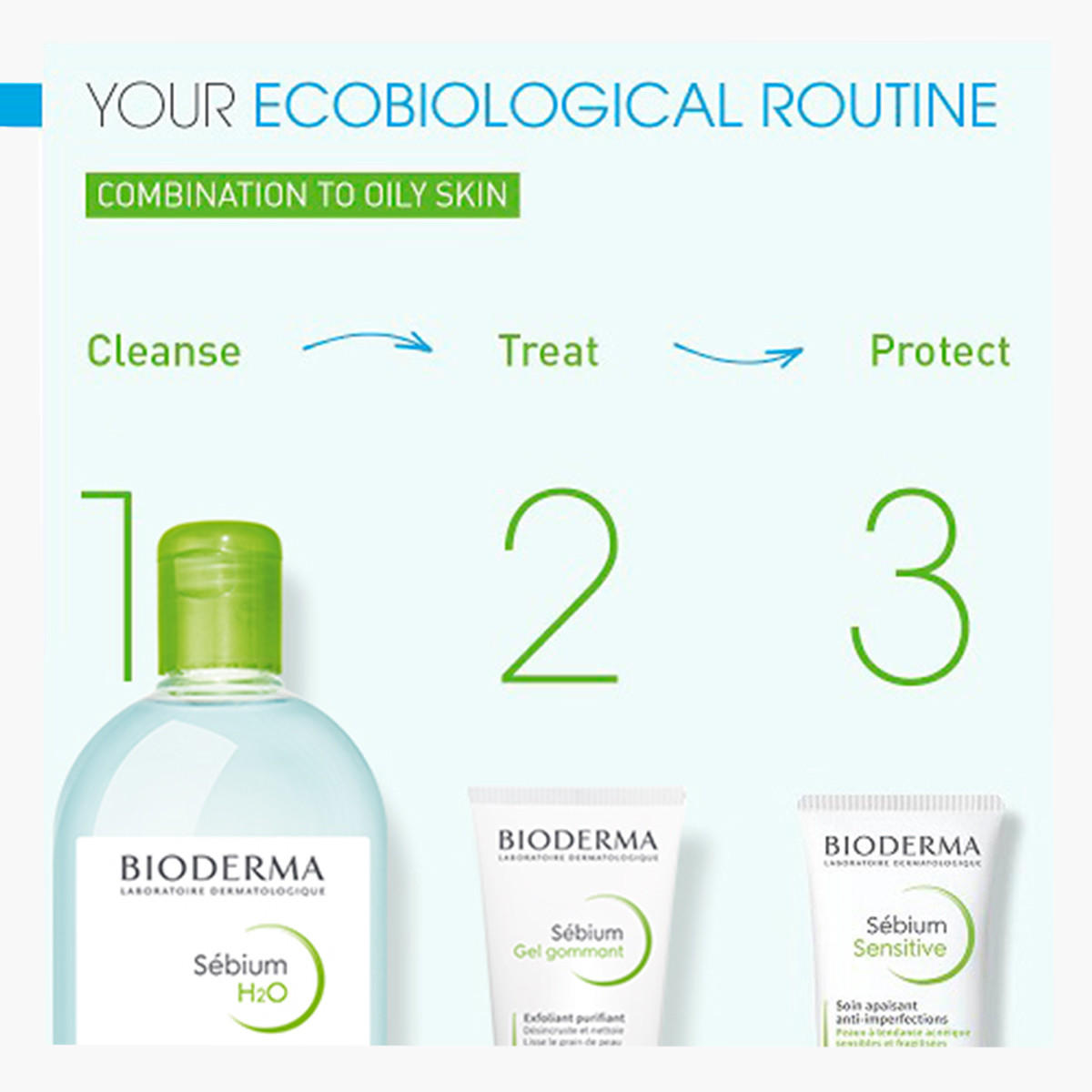 Bioderma Sebium Exfoliating Purifying Gel - 100 ml-beautyandpersonalcare-skin-cleansers-facewashandcleansers-image-5