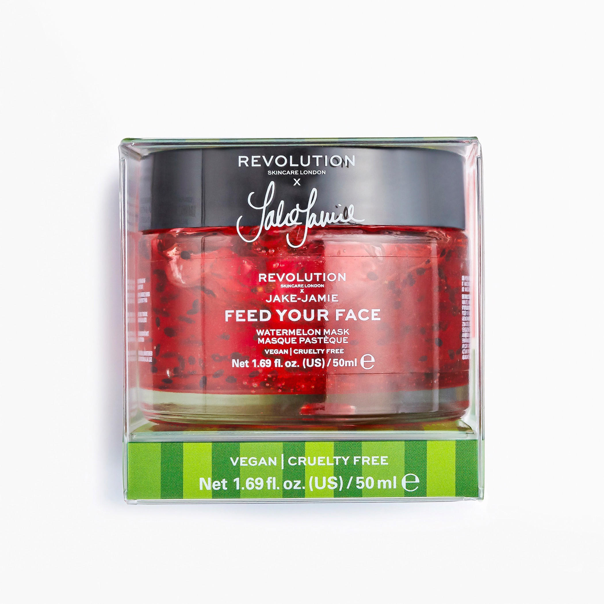 قناع مرطب للوجه بالبطيخ جيك جيمي من ريفولوشن سكين كير - 50 مل-beautyandpersonalcare-skin-masks-masksandpeels-image-1