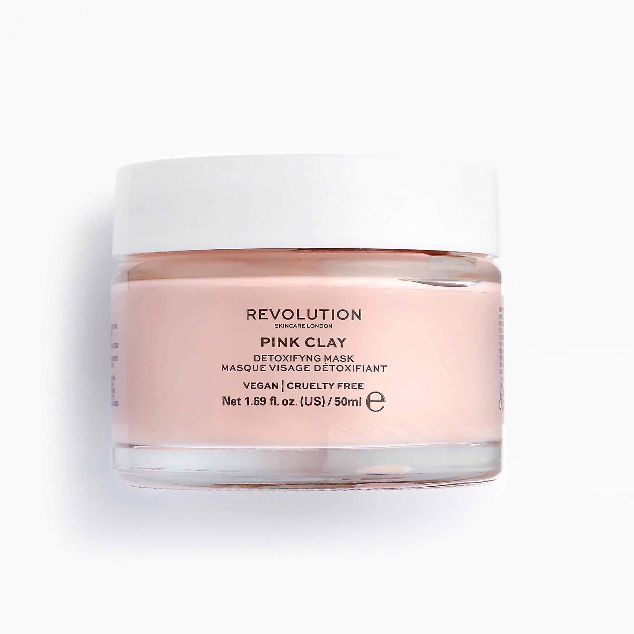 Revolution Skincare Pink Clay Detoxifying Face Mask - 50 ml-beautyandpersonalcare-skin-masks-masksandpeels-image-1