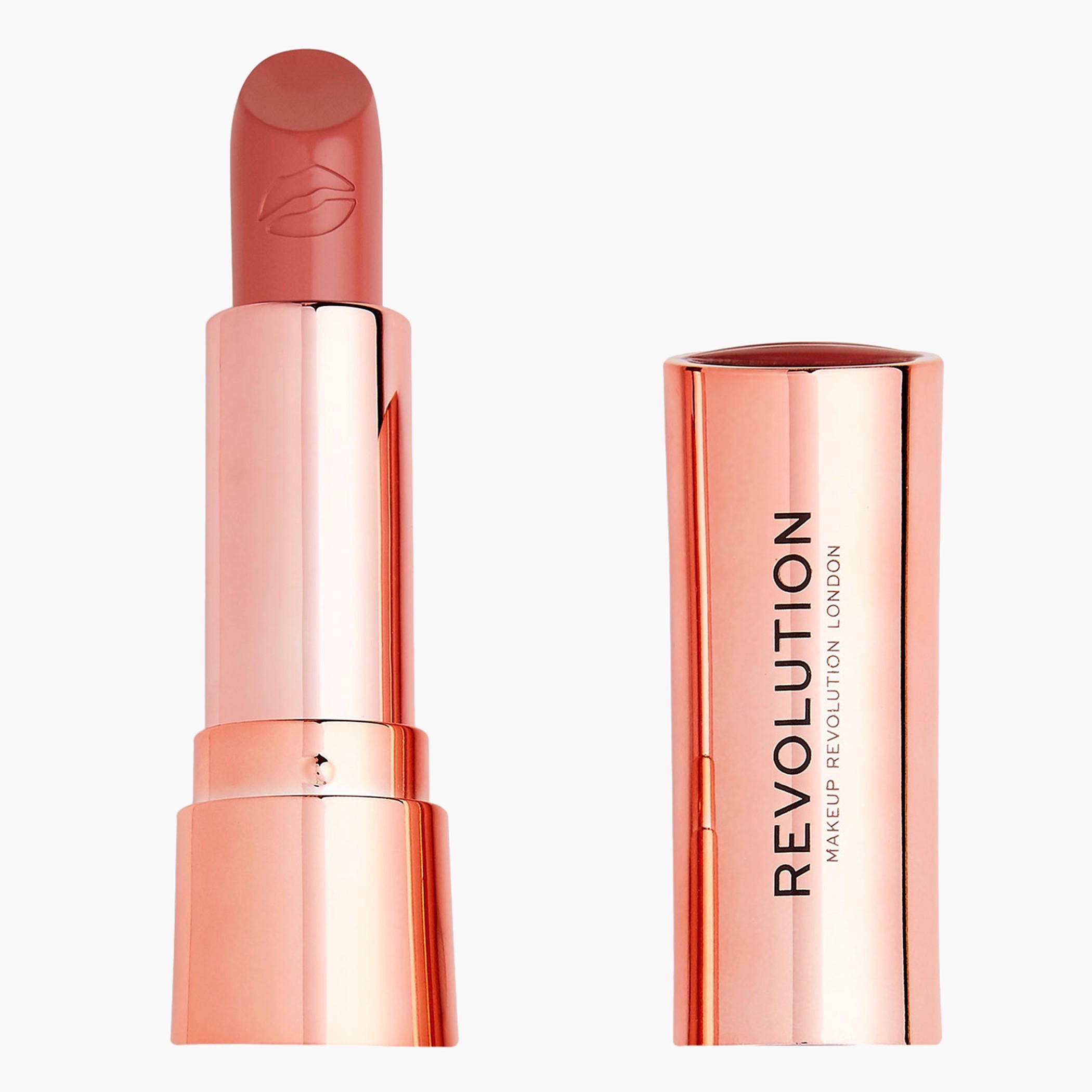 Makeup Revolution Satin Kiss Lipstick - 3.5 gms-beautyandpersonalcare-makeup-lips-lipsticks-image-1